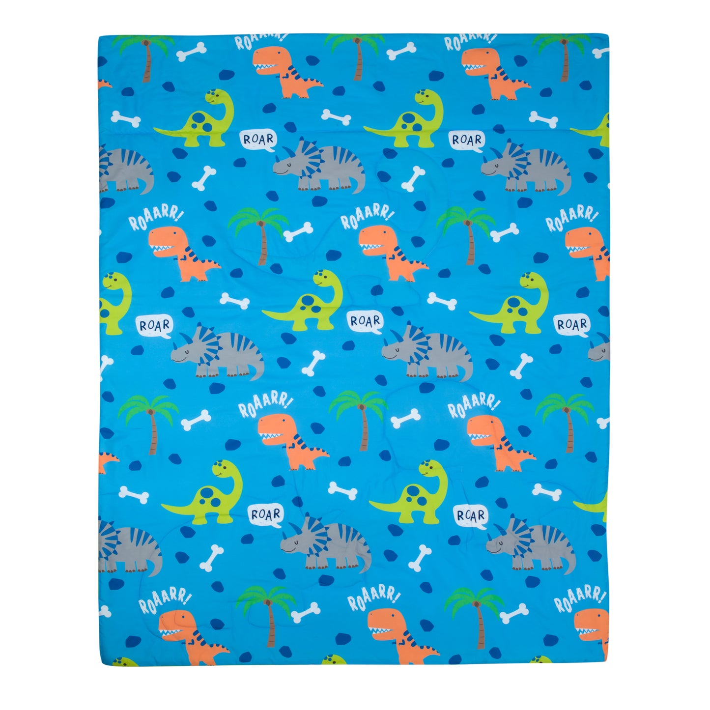 4 Piece Toddler Bedding Set – Roaring Dinosaurs