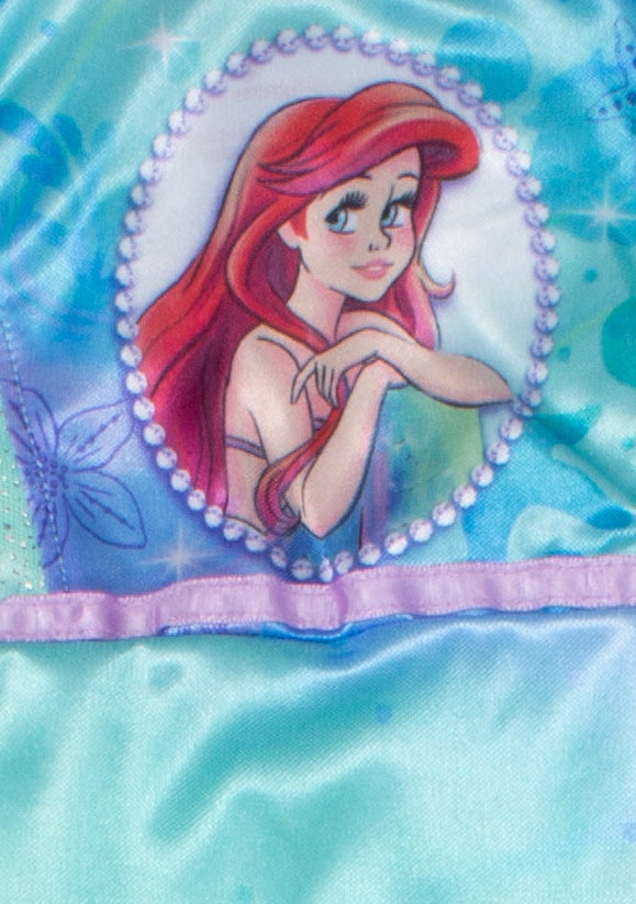 Disney The Little Mermaid Ariel Girls Nightgown – Soft Short Sleeve Sleep Dress Pajamas for Kids