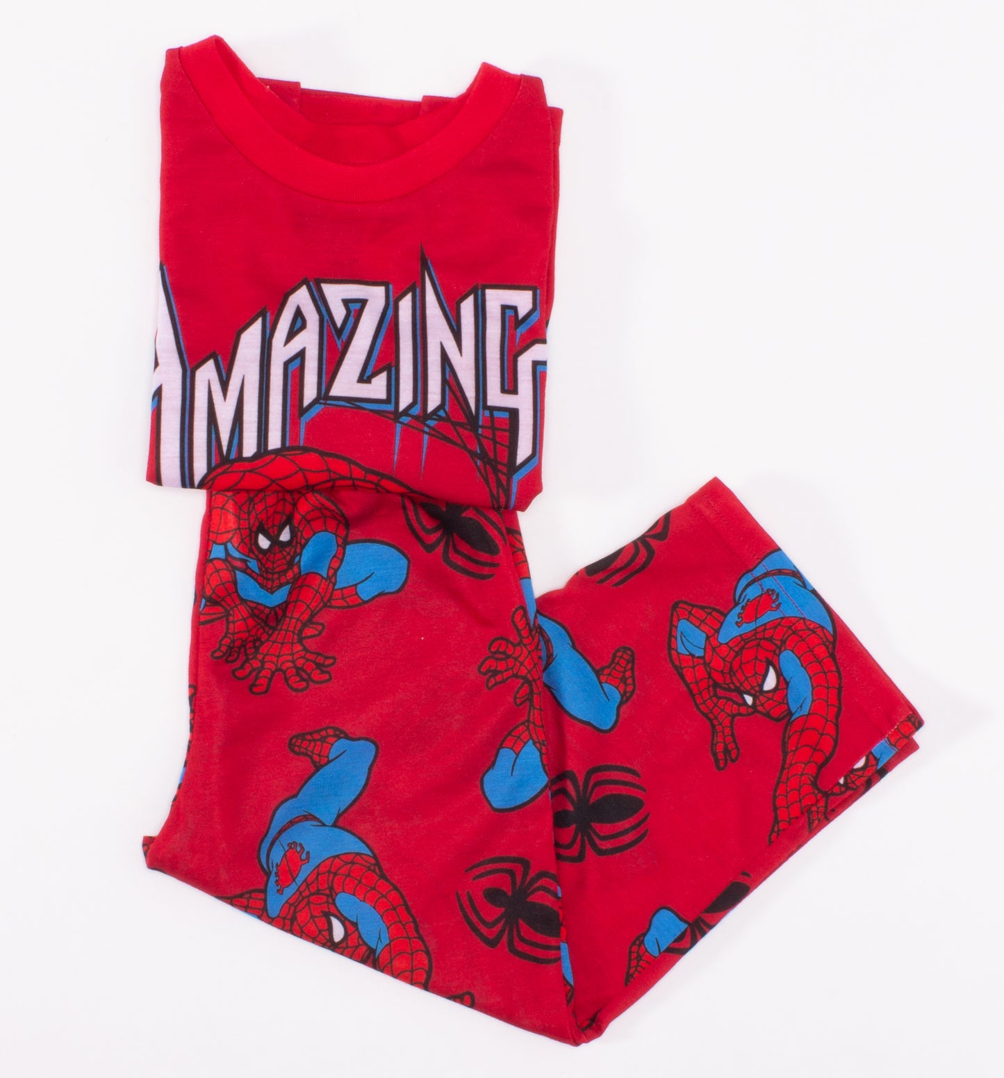 Amazing Spider-Man 2-Piece Toddler Boys Pajama Set – Long Sleeve Top and Pants Sleepwear