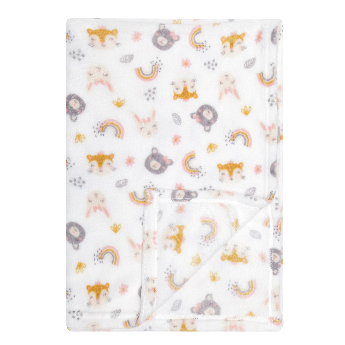 Large Ultra Soft Gender Neutral Fleece Baby Blanket for Boys and Girls - Bears