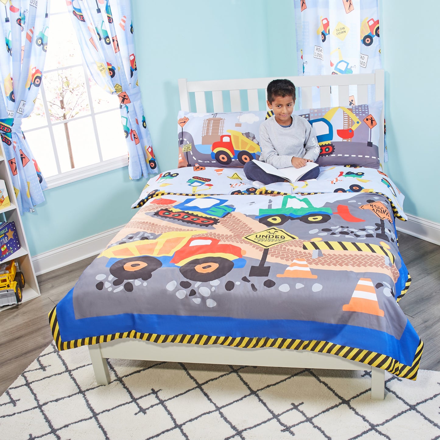 Construction Twin/Full Size Bed Comforter