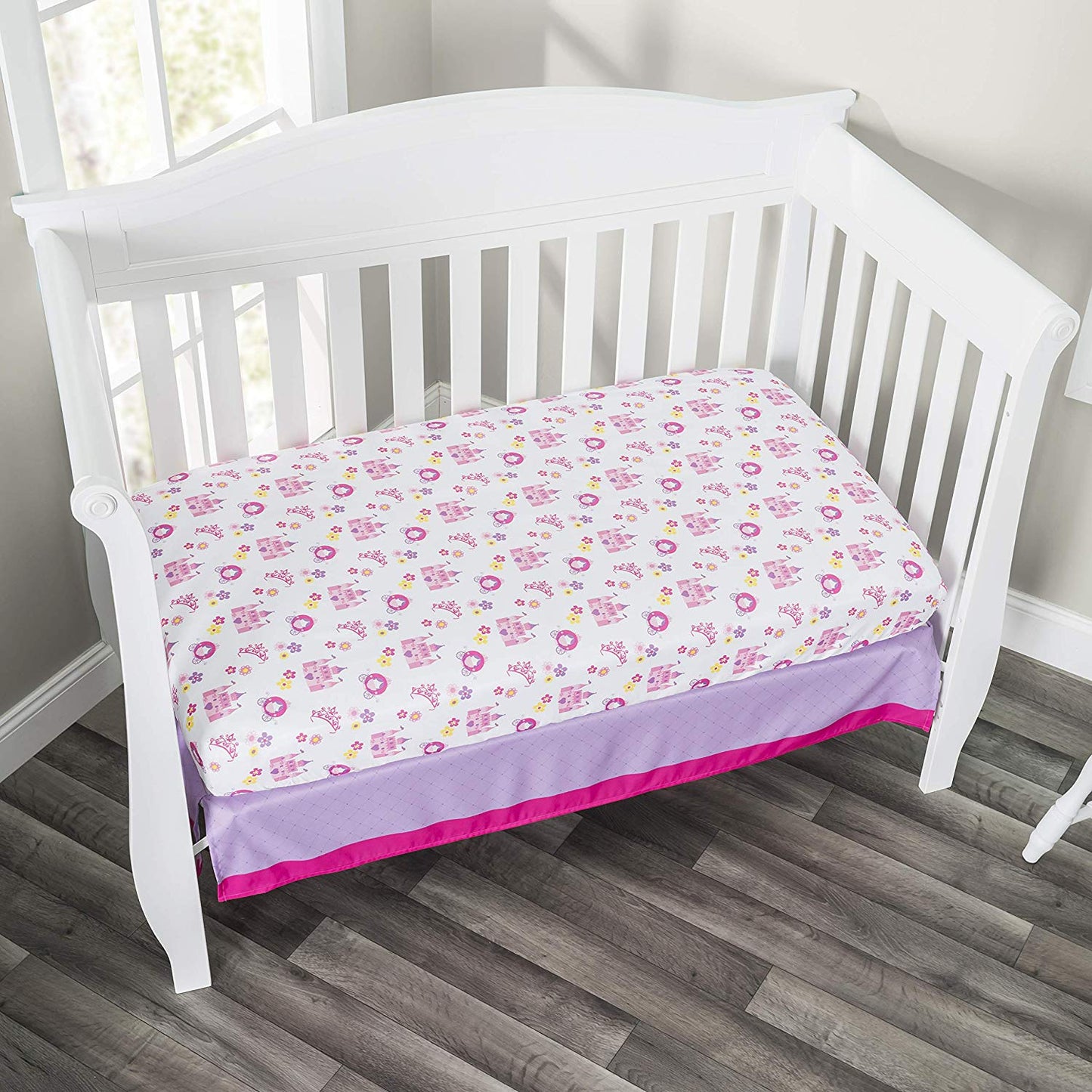 Princess Storyland Fitted Crib Sheet