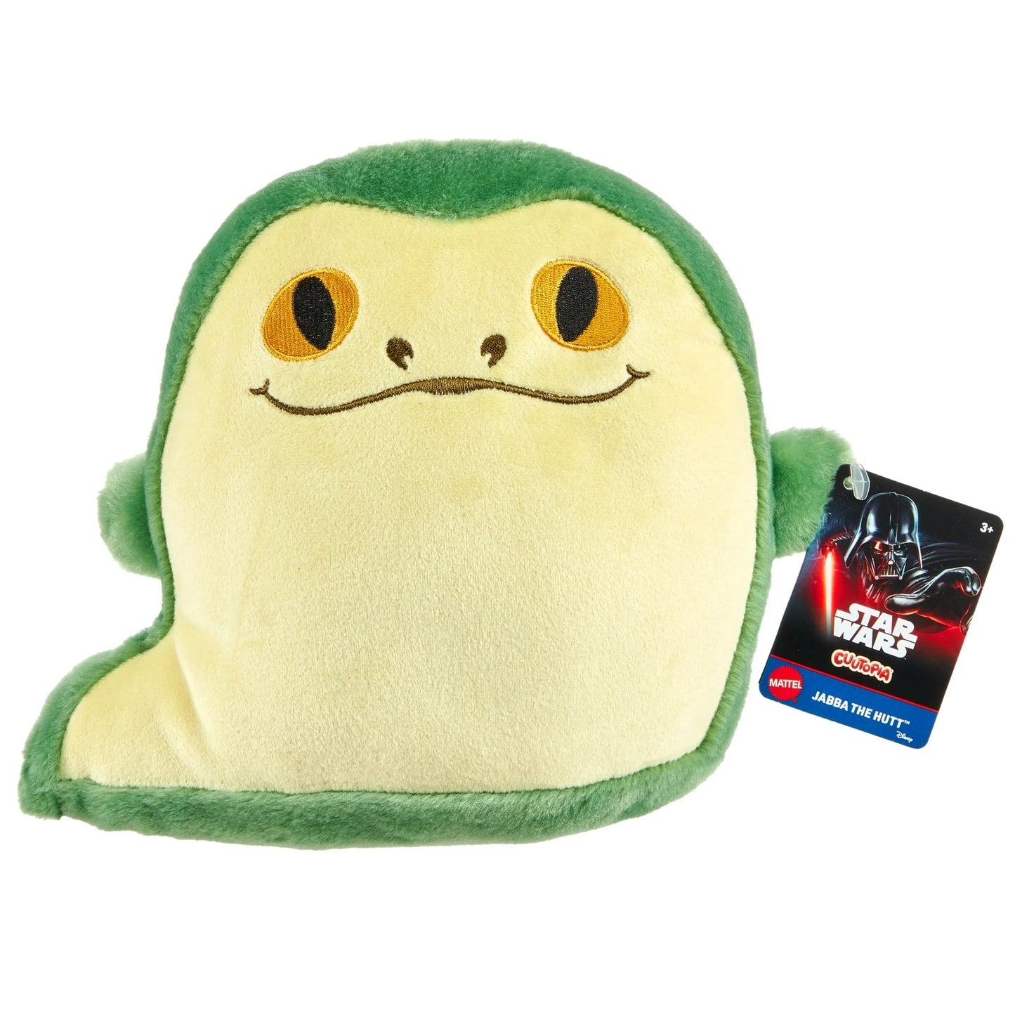 Star Wars Cuutopia Jabba the Hutt Plush – 7-Inch Soft Collectible Pillow Doll
