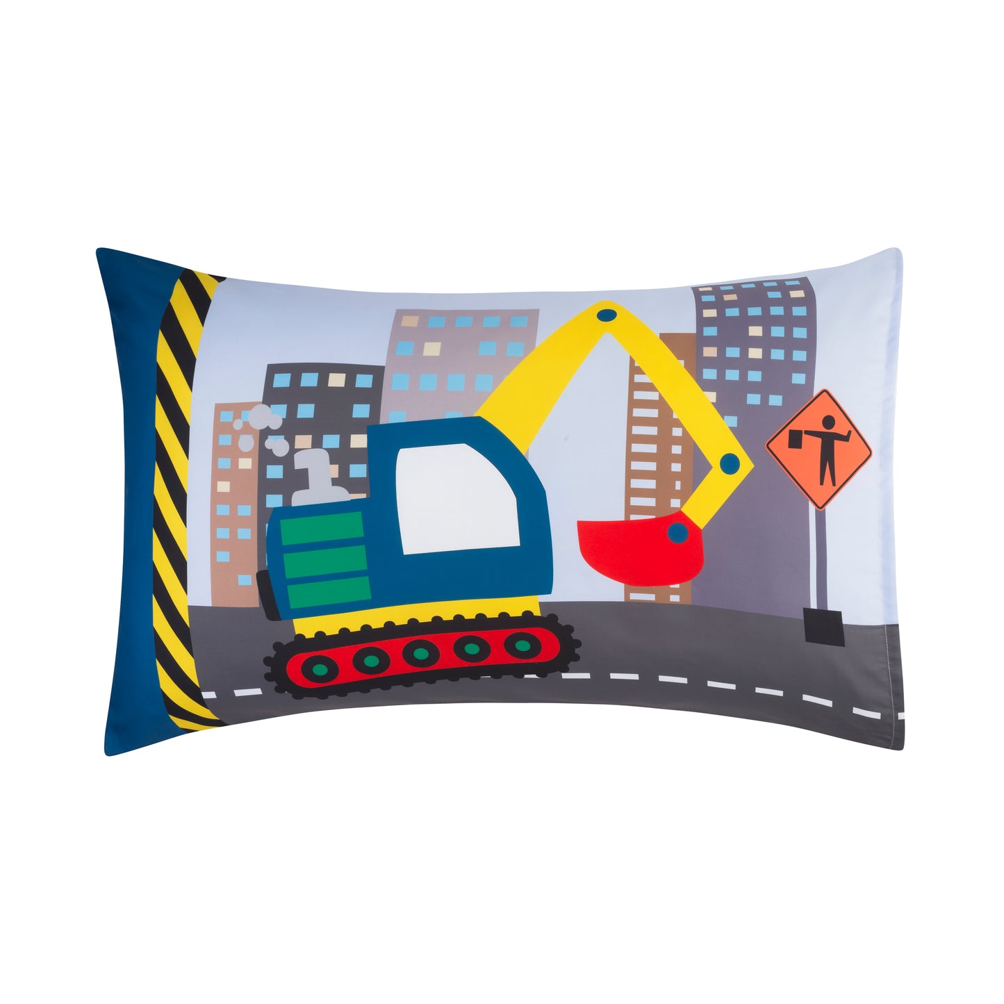 Under Construction Full Size Bed Sheet Set