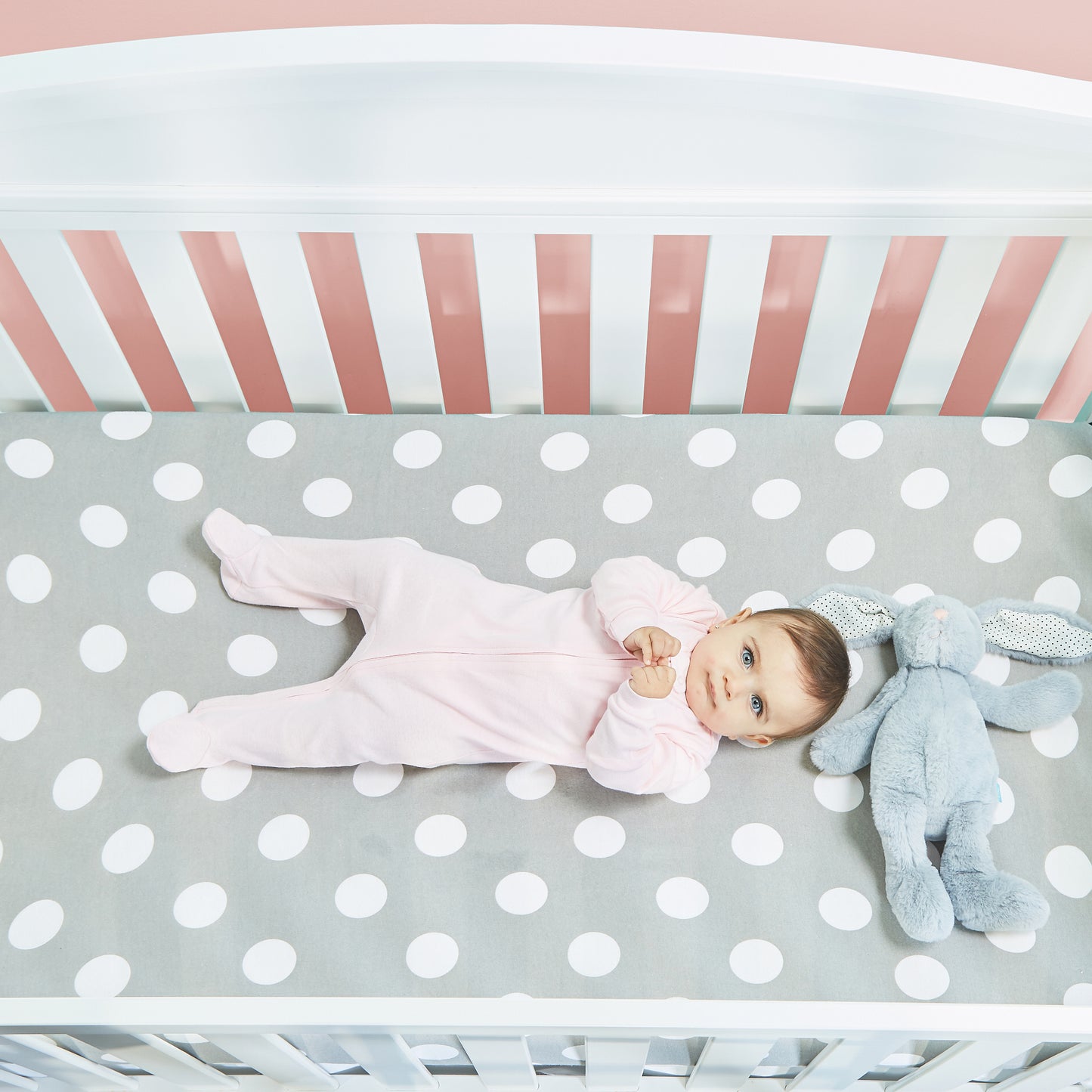 4 Pack Baby Girl Woodland Sleepers with Zippers - Newborn