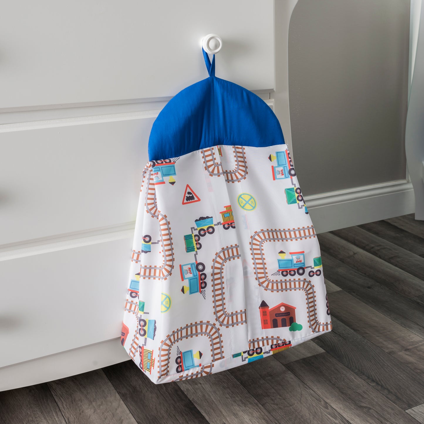 4 Piece Boys Crib Bedding Set - Choo Choo Train