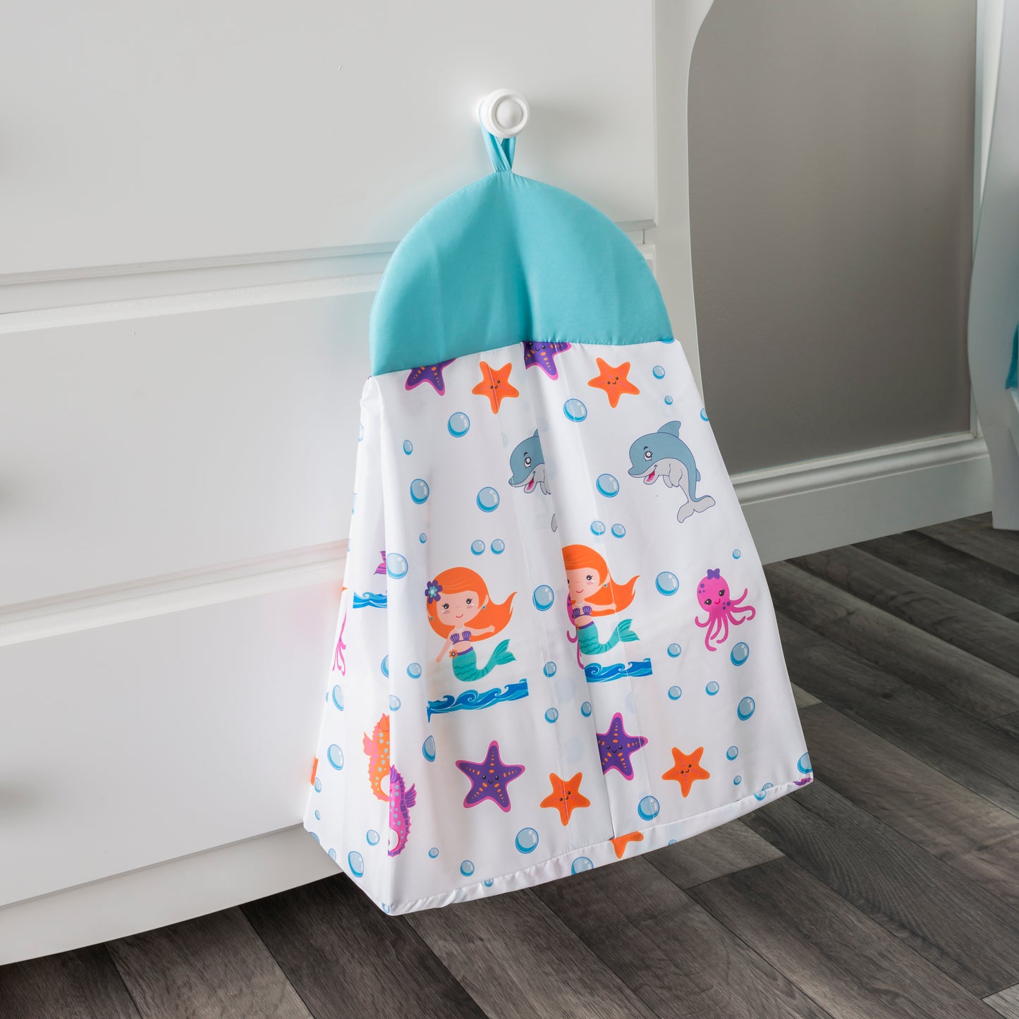 3 Piece Girls Crib Bedding Set - Mermaid Adventures