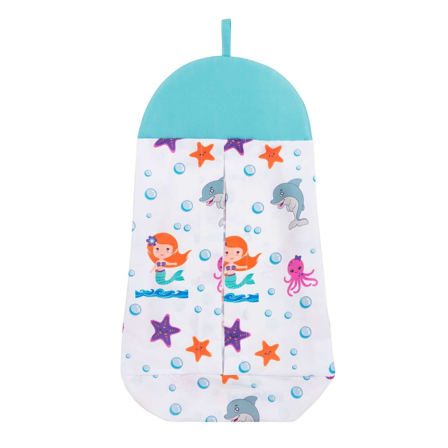3 Piece Girls Crib Bedding Set - Mermaid Adventures