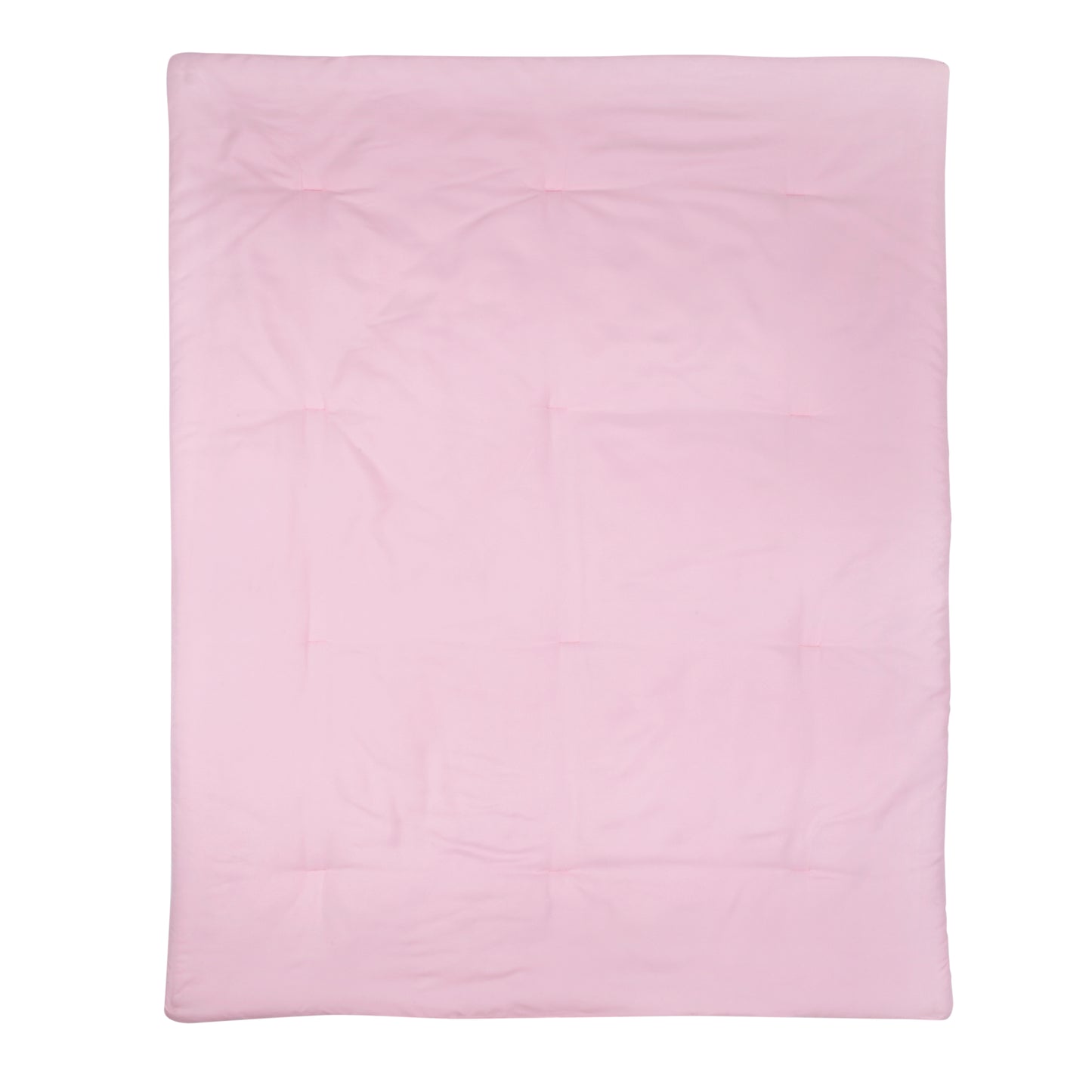 4 Piece Girls Crib Bedding Set - Pink