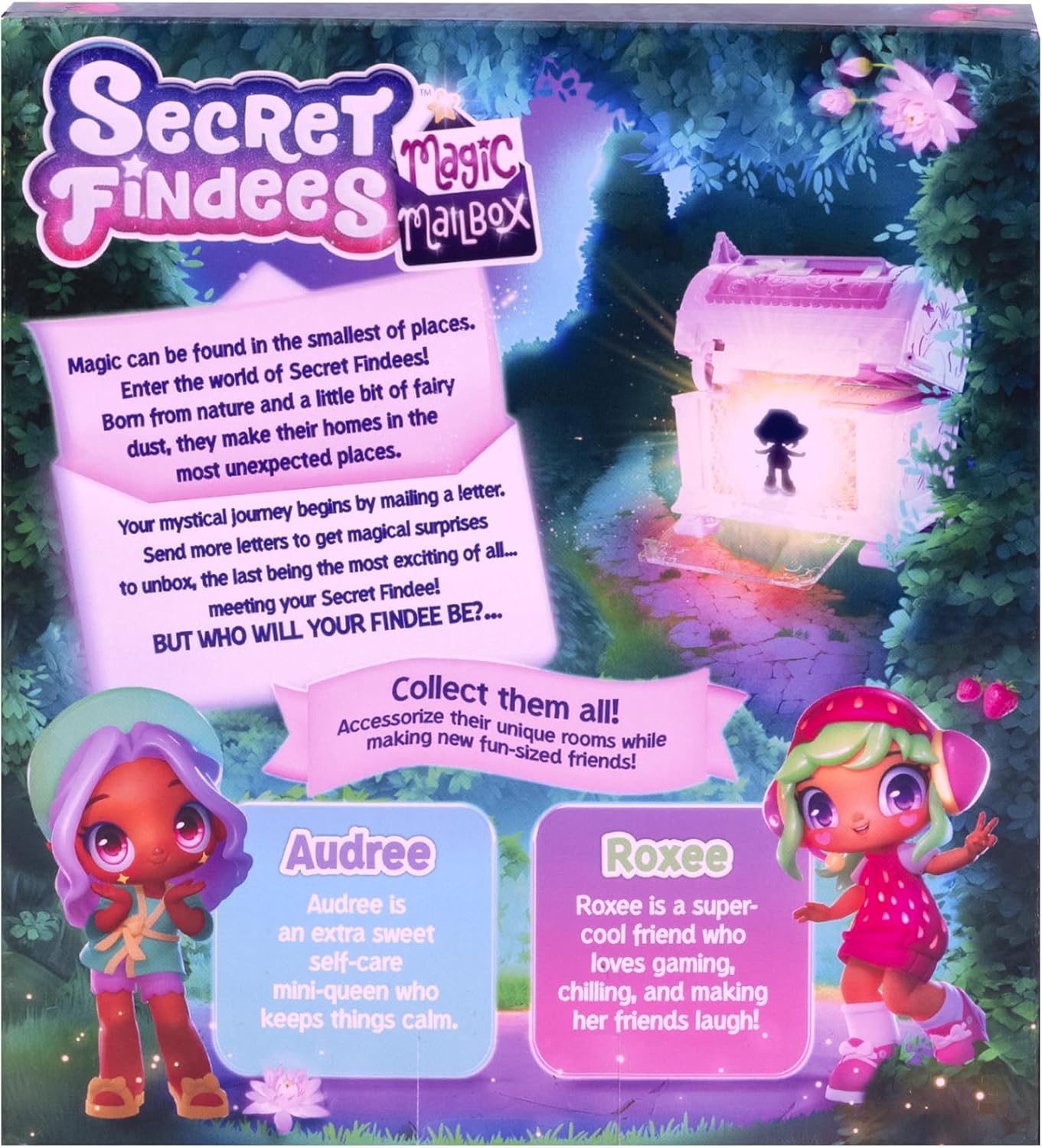 Secret Findees Magic Mailbox – Interactive Surprise Mailbox Playset With 10+ Surprises (Pink Edition)