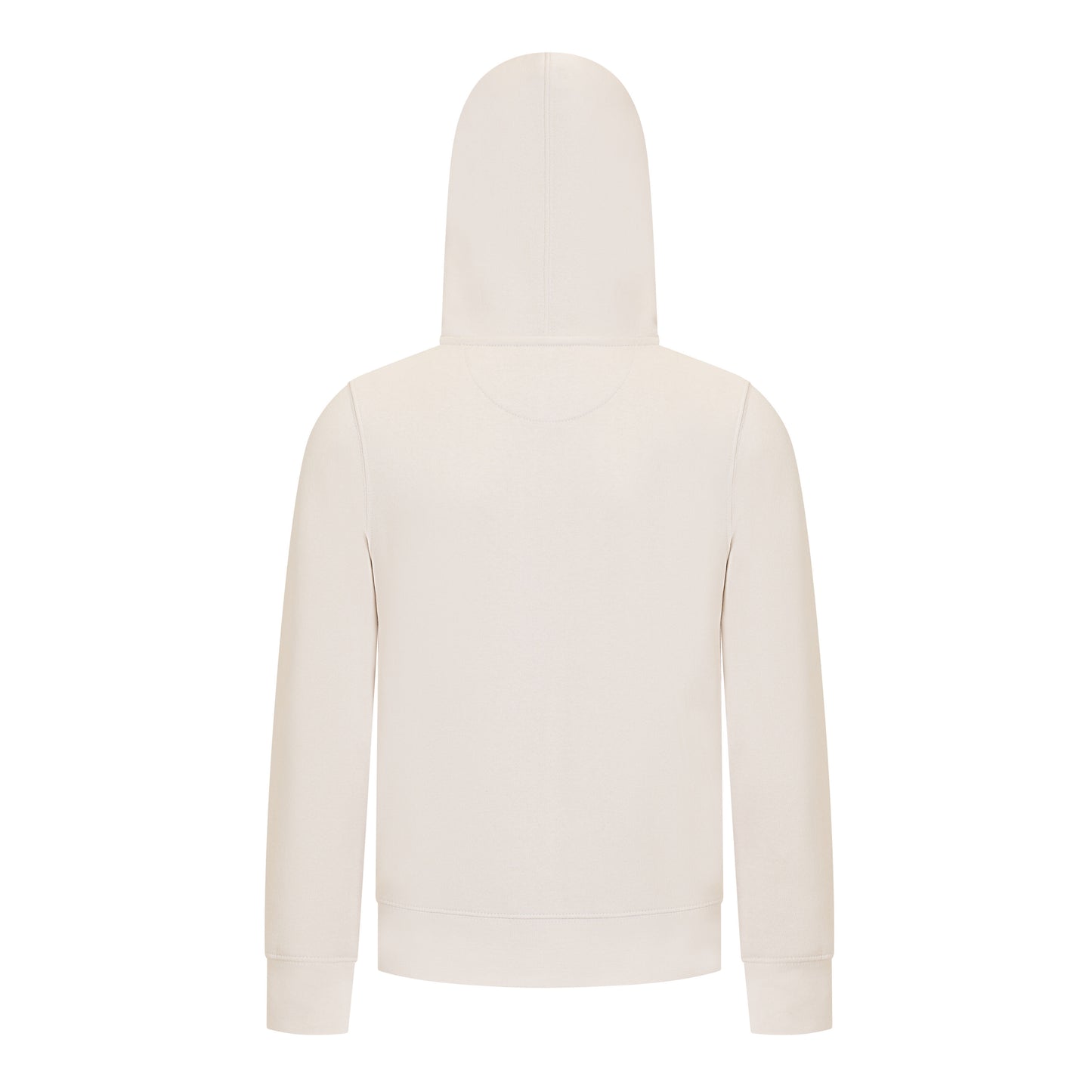 EVERYDAY KIDS Girls Off-White Zip-Up Hoodie – Soft Fleece Jacket with Hood – All-Season Kids Sweatshirt for School, Play, or Layering