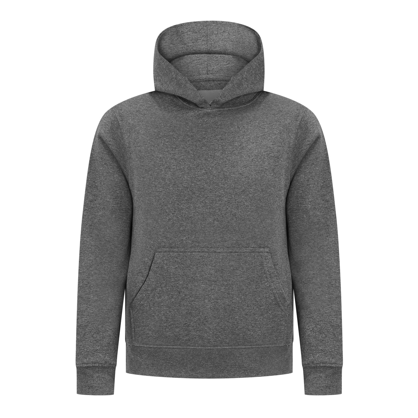 EVERYDAY KIDS All-Season Charcoal Gray Pullover Hoodie – Warm Fleece Sweatshirt with Hood – Ideal for School, Outdoor Play, or Travel – Girls Hoodie