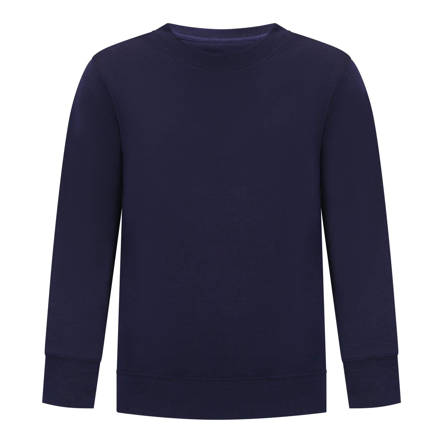 Boys’ Fleece Navy Blue Crewneck Sweatshirt