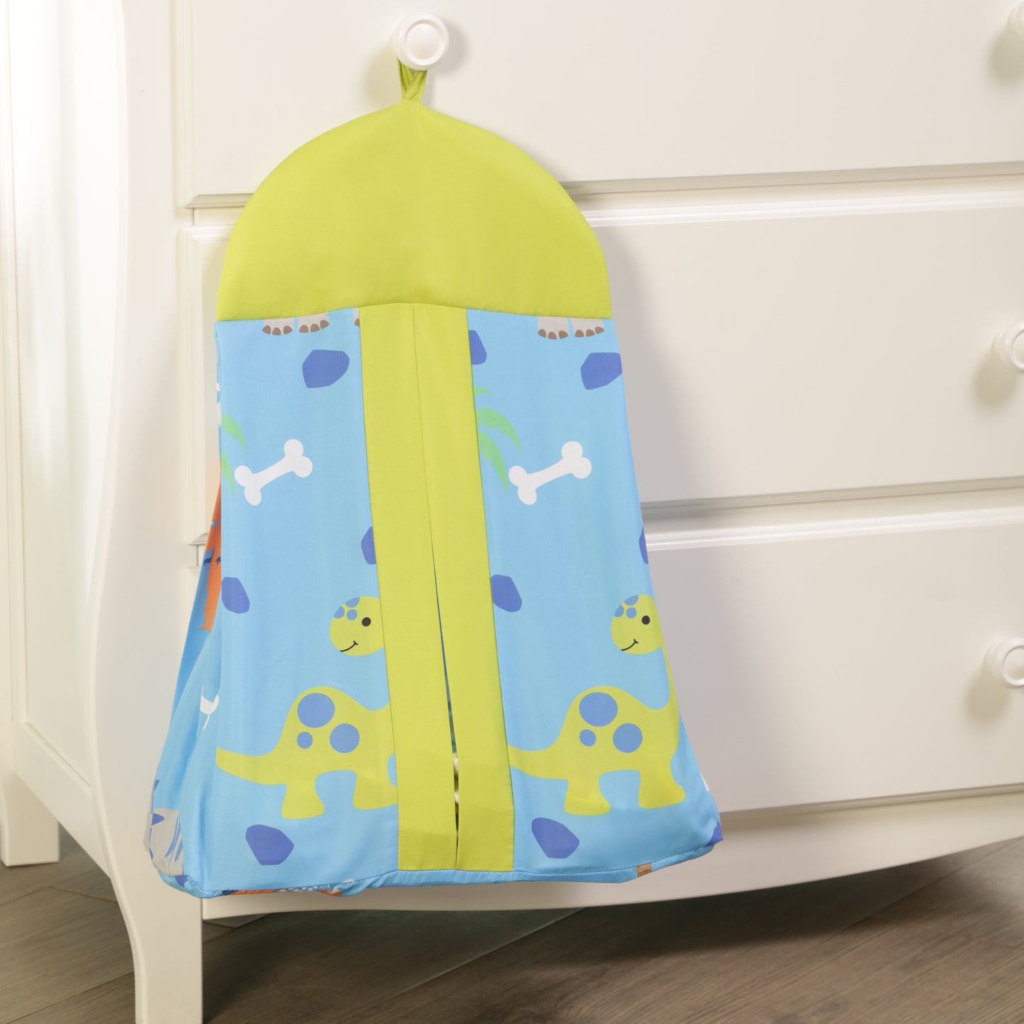 4 Piece Girls Crib Bedding Set - Dinosaurs