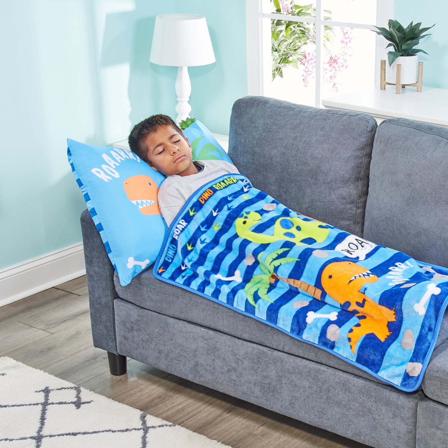 Dinosaur Toddler Throw Blanket
