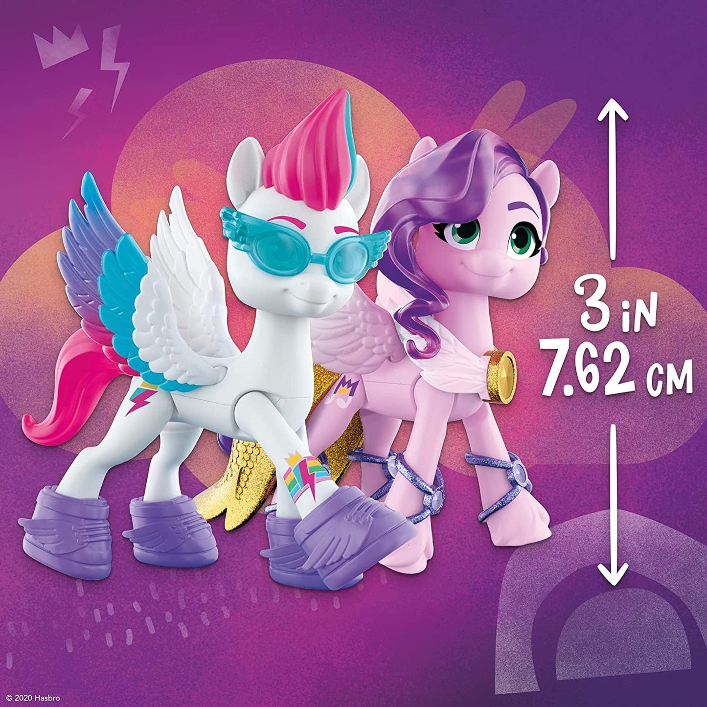 My Little Pony: A New Generation Movie Crystal Adventure Sisters Toy
