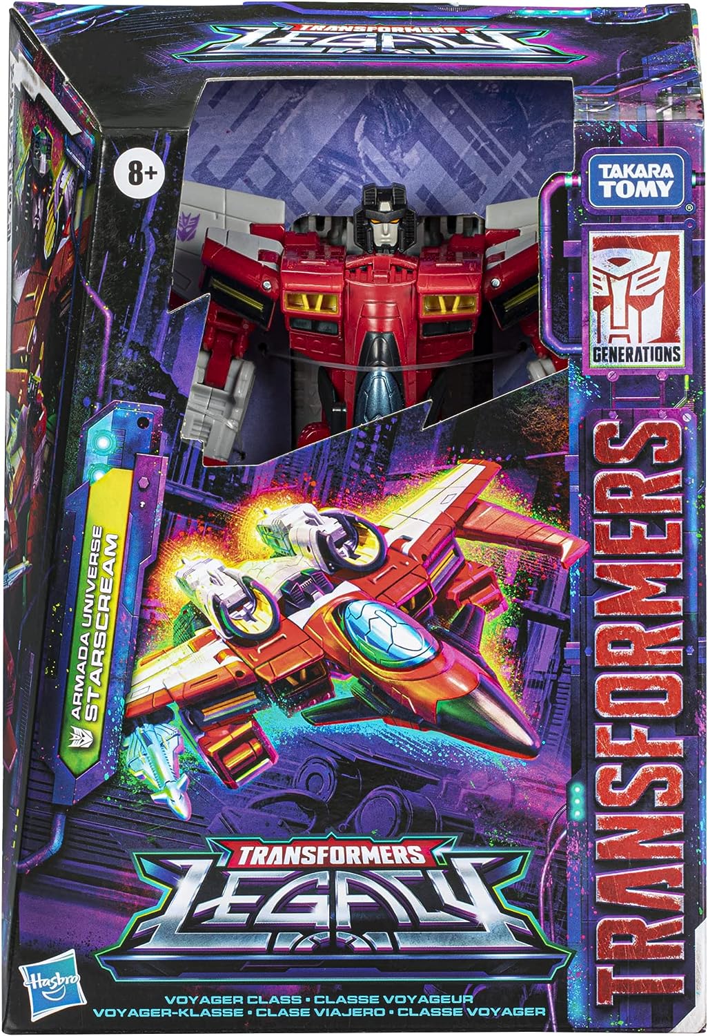 Transformers Legacy Voyager Armada Universe Starscream Action Figure