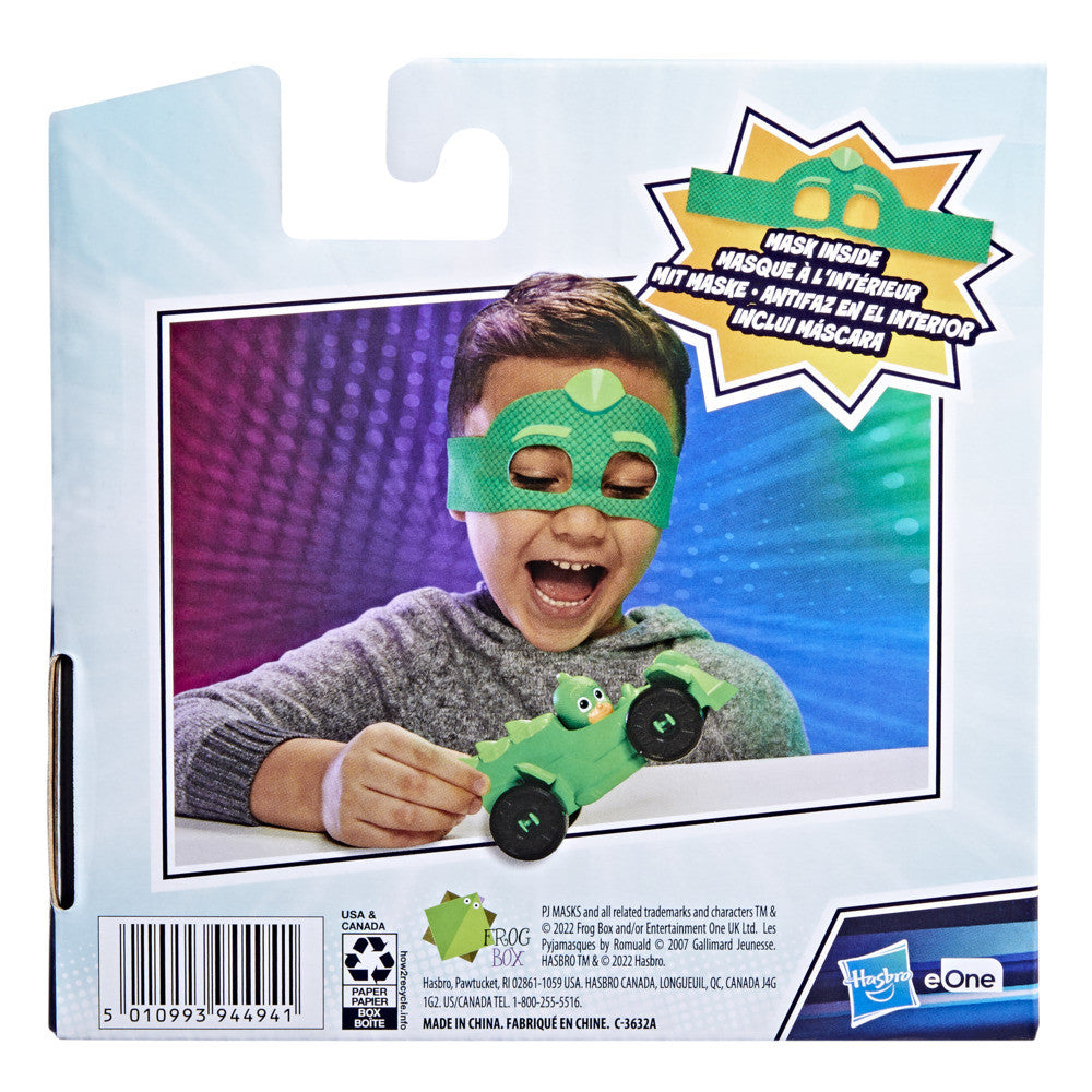 PJ Masks Hero Car and Mask Set - Gekko