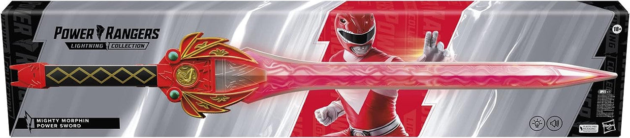 Power Rangers Lightning Collection Mighty Morphin Red Power Sword