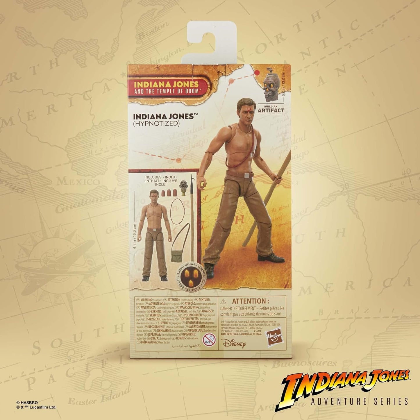 Indiana Jones and The Temple of Doom Adventure Series Hypnotized Action Figure