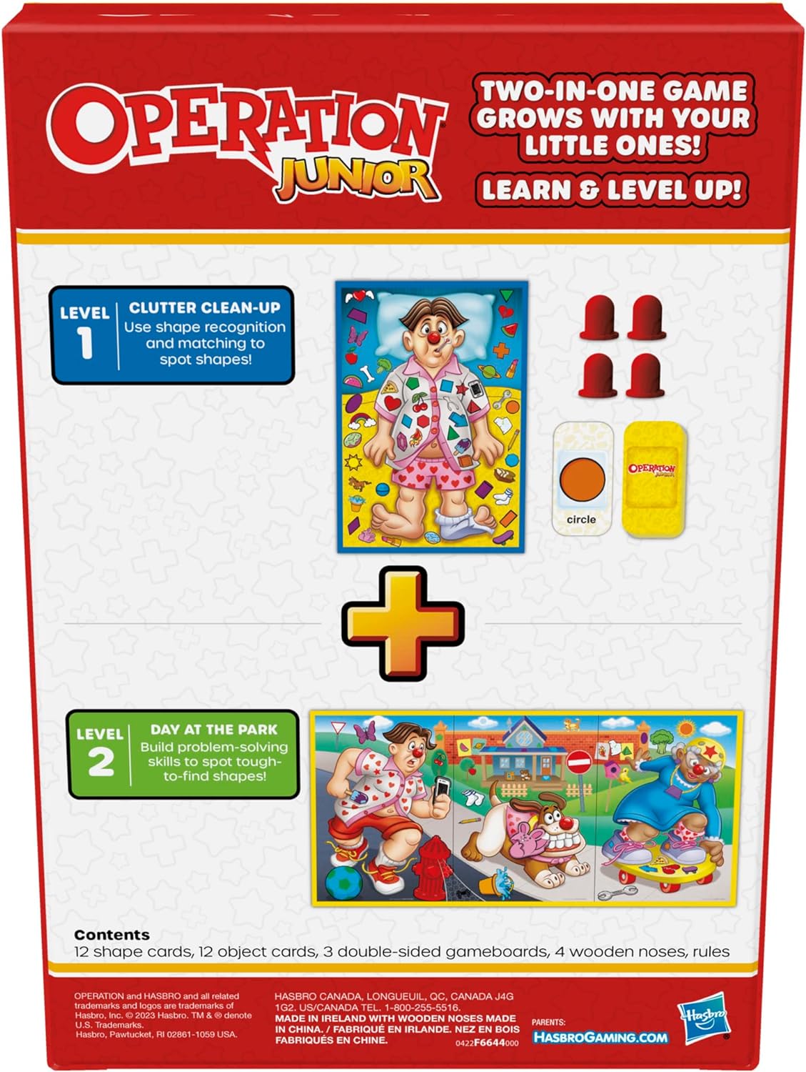 Hasbro Gaming Operation Junior Board Game