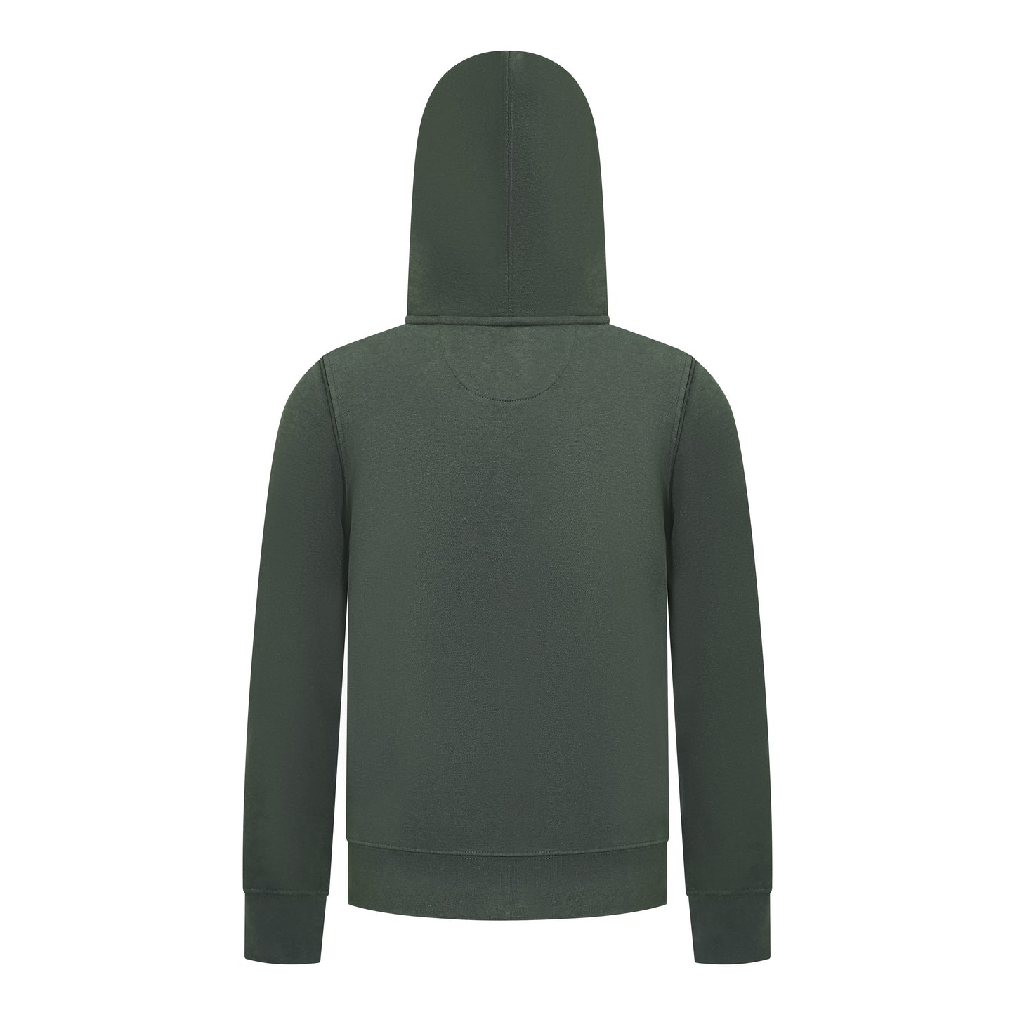 EVERYDAY KIDS Girls Green Zip-Up Hoodie – Soft Fleece Jacket with Hood – All-Season Kids Sweatshirt for School, Play, or Layering