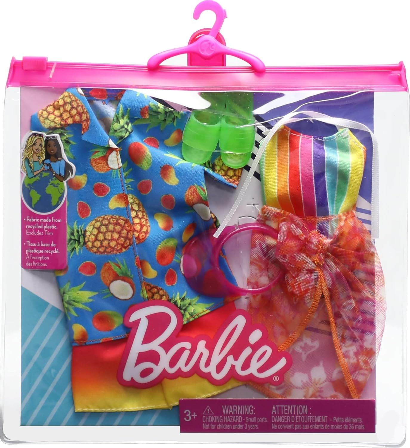 Barbie & Ken Fashions 2-Pack Clothing & Accessories Set