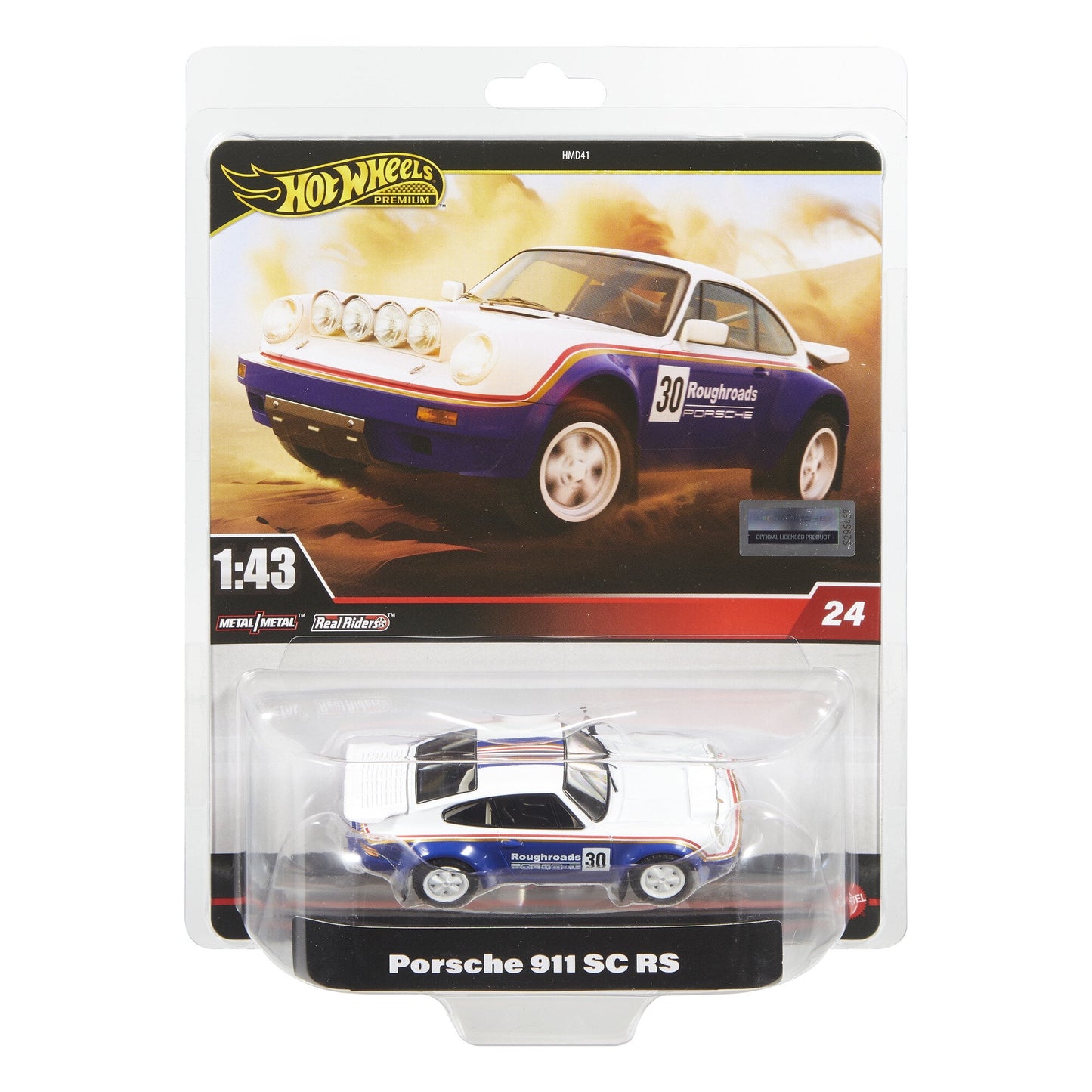 Hot Wheels Premium 1:43rd Scale Vehicle - Porsche 911 SC RS