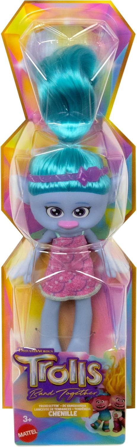 Trolls Band Together Trendsettin’ Fashion Dolls, Chenille
