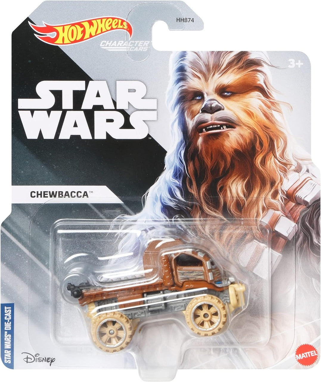 Star Wars Hot Wheels Character Cars Chewbacca Diecast Car