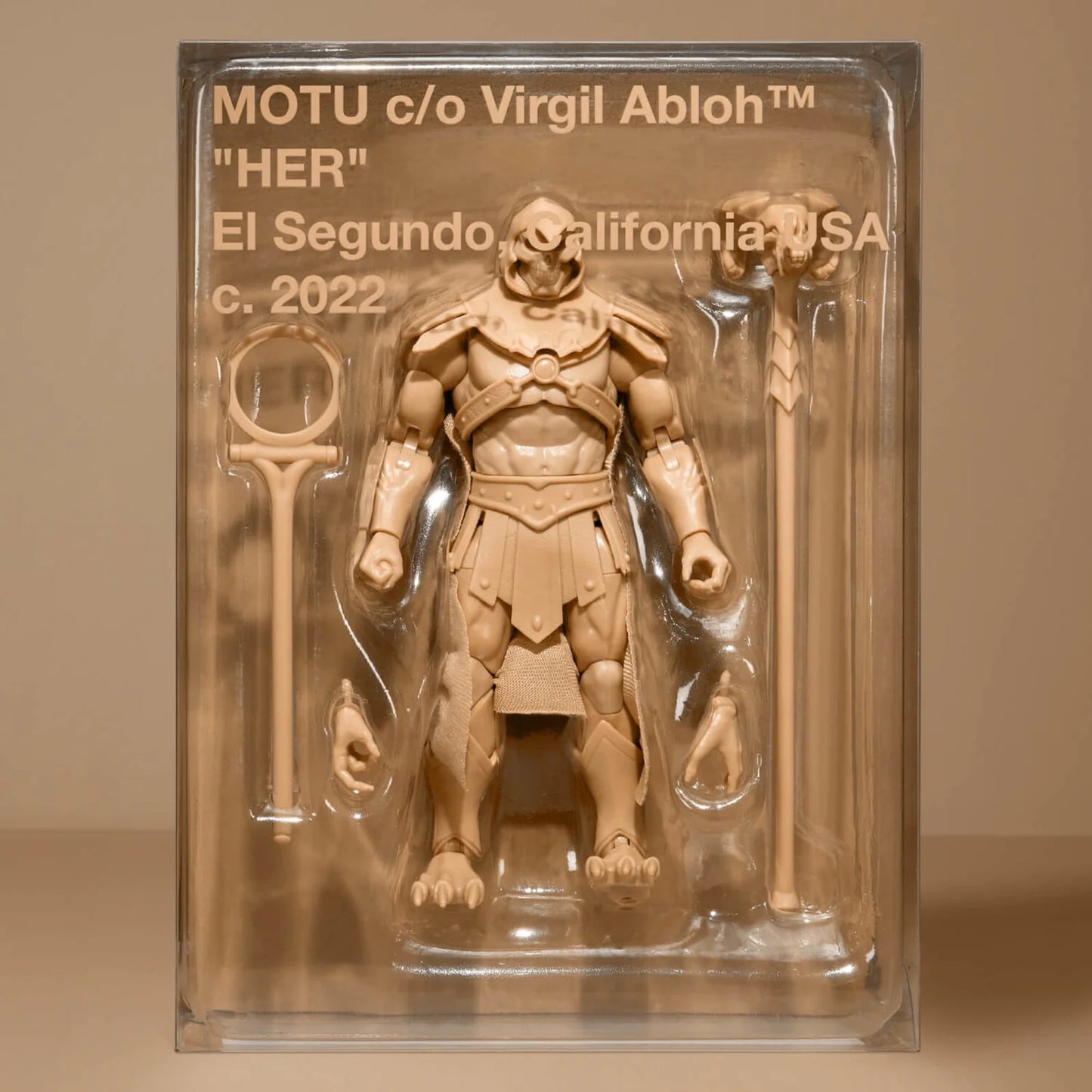 Virgil Abloh x MOTU Skeletor Collector Figure – Limited Edition Collectible for Fans and Collectors