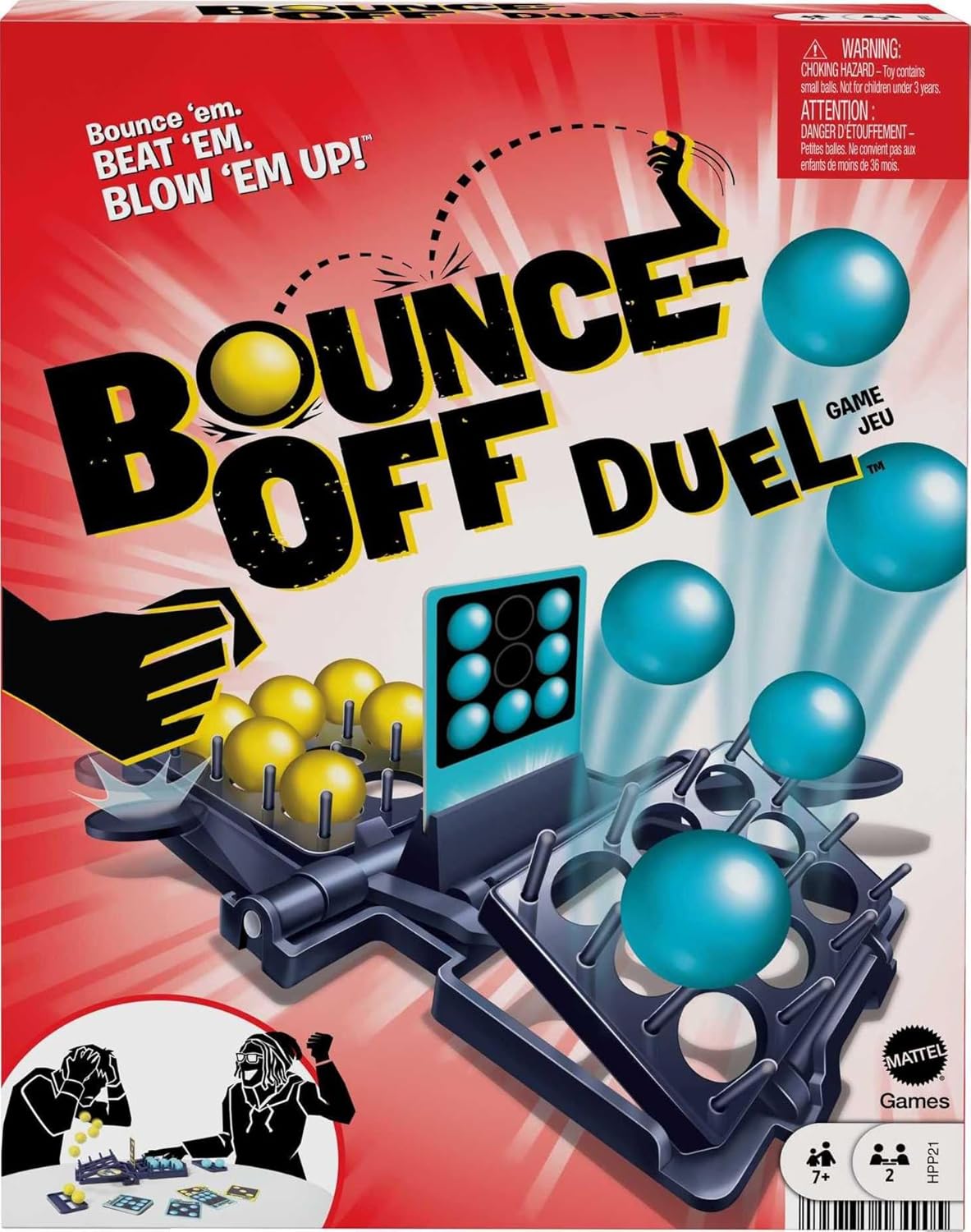 Bounce-Off Duel 2-Player Game