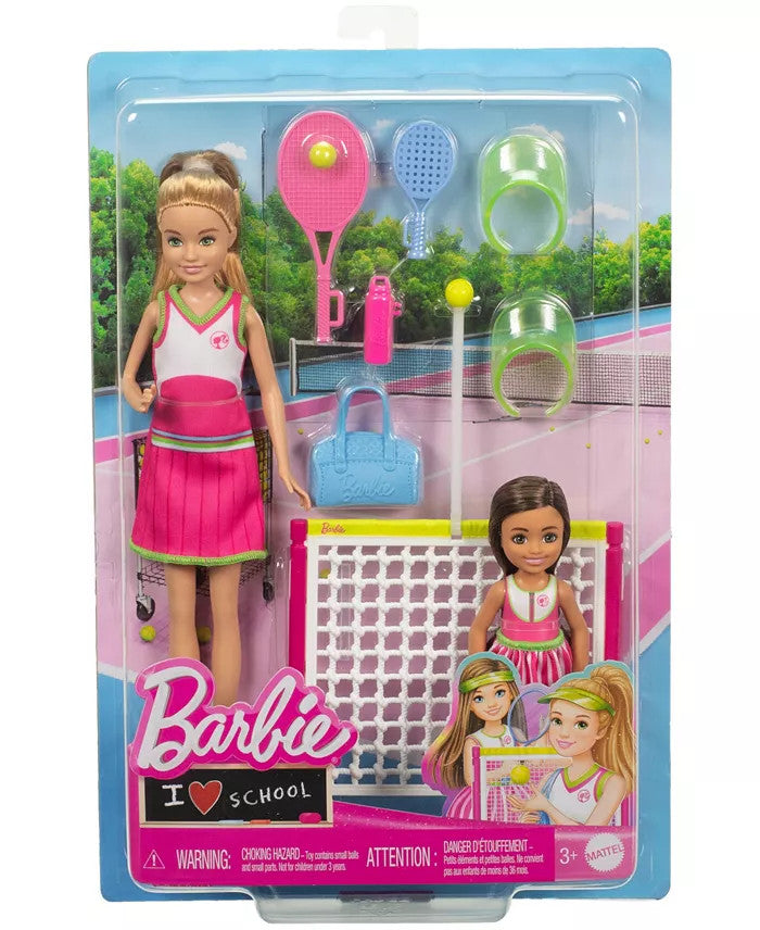 Barbie Stacie and Chelsea Tennis Doll Set