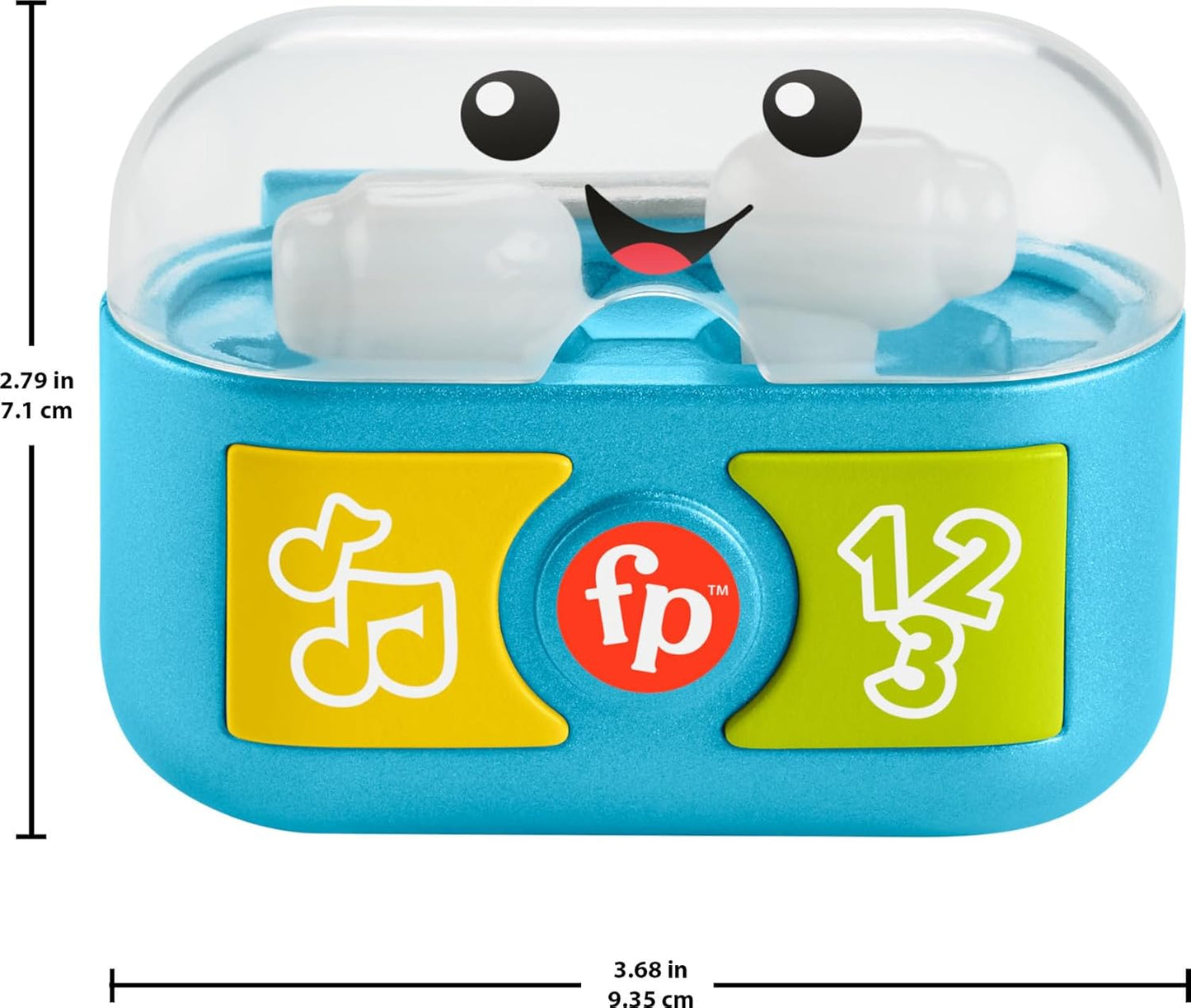 Fisher-Price Laugh & Learn Play Along Ear Buds Interactive Baby Learning Toy
