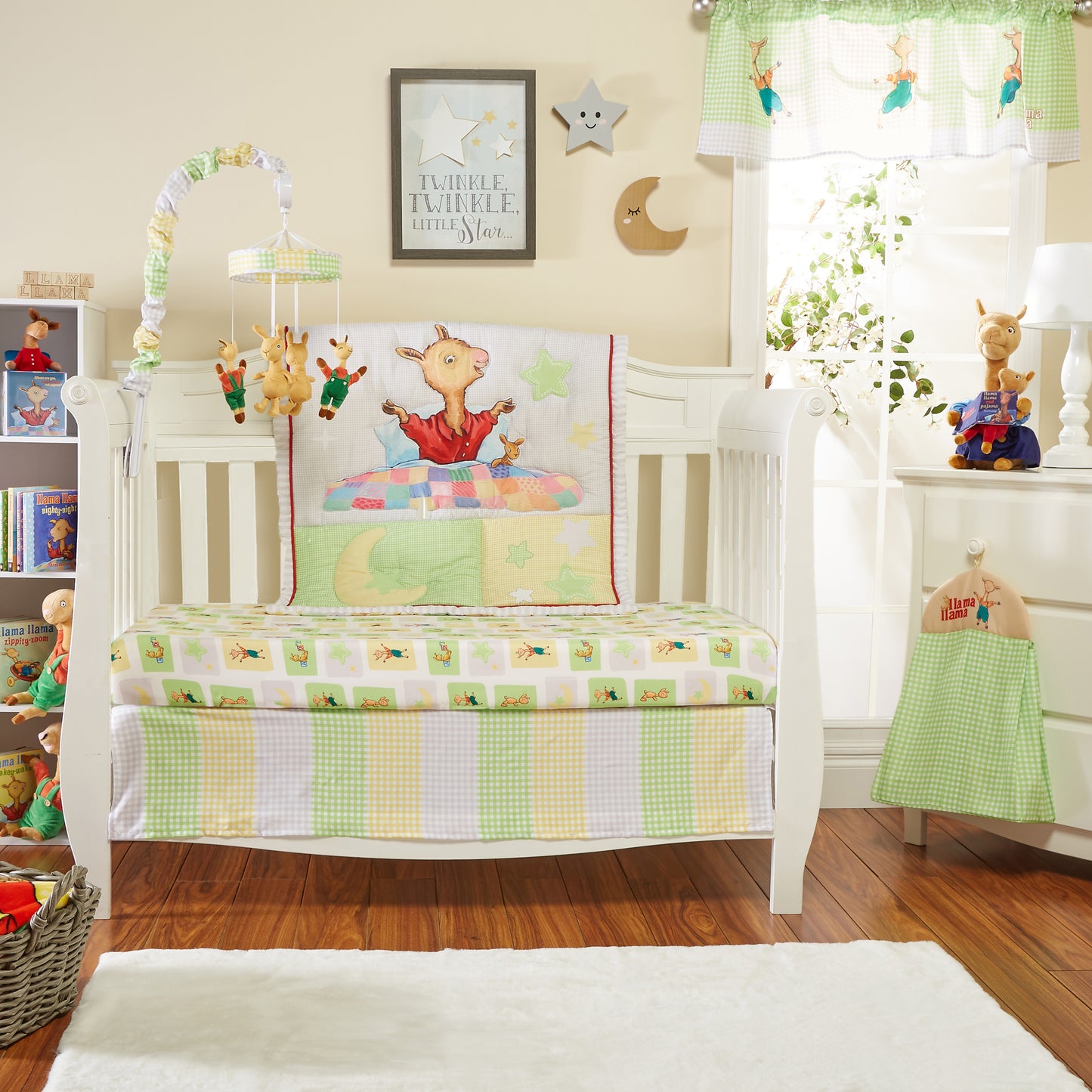 Llama Llama 4 Piece Crib Bedding Set