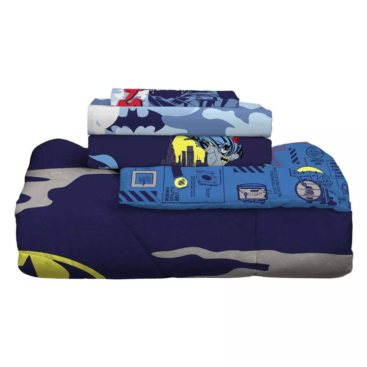 Batman Caped Classic Twin Sheet Set