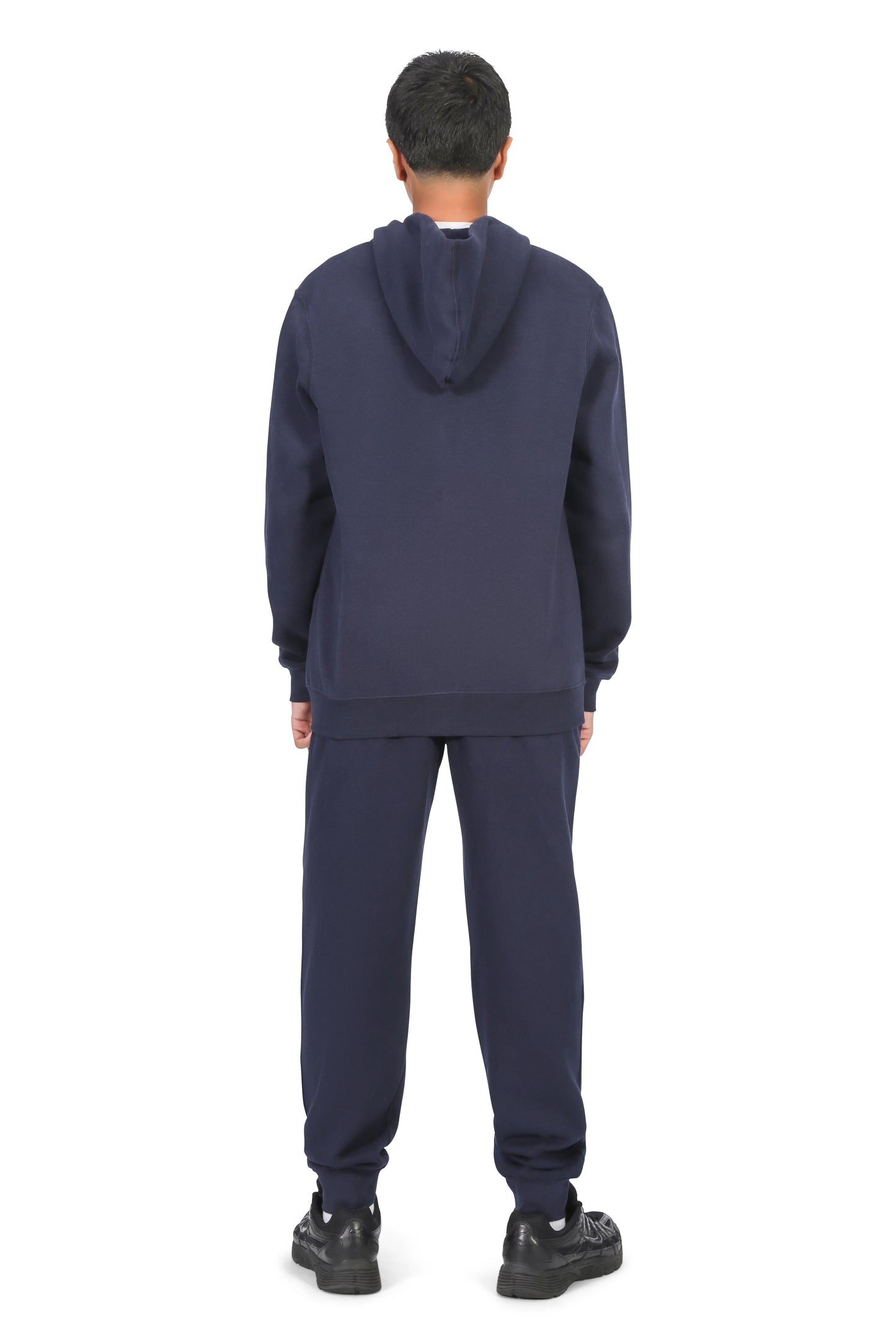 EVERYDAY KIDS Boys Navy Zip-Up Hoodie – Soft Fleece Jacket with Hood – All-Season Kids Sweatshirt for School, Play, or Layering