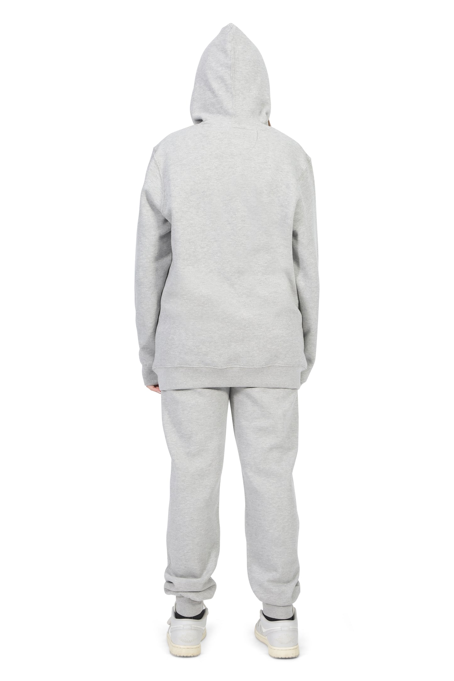 EVERYDAY KIDS All-Season Heather Gray Pullover Hoodie – Warm Fleece Sweatshirt with Hood – Ideal for School, Outdoor Play, or Travel – Girls Hoodie