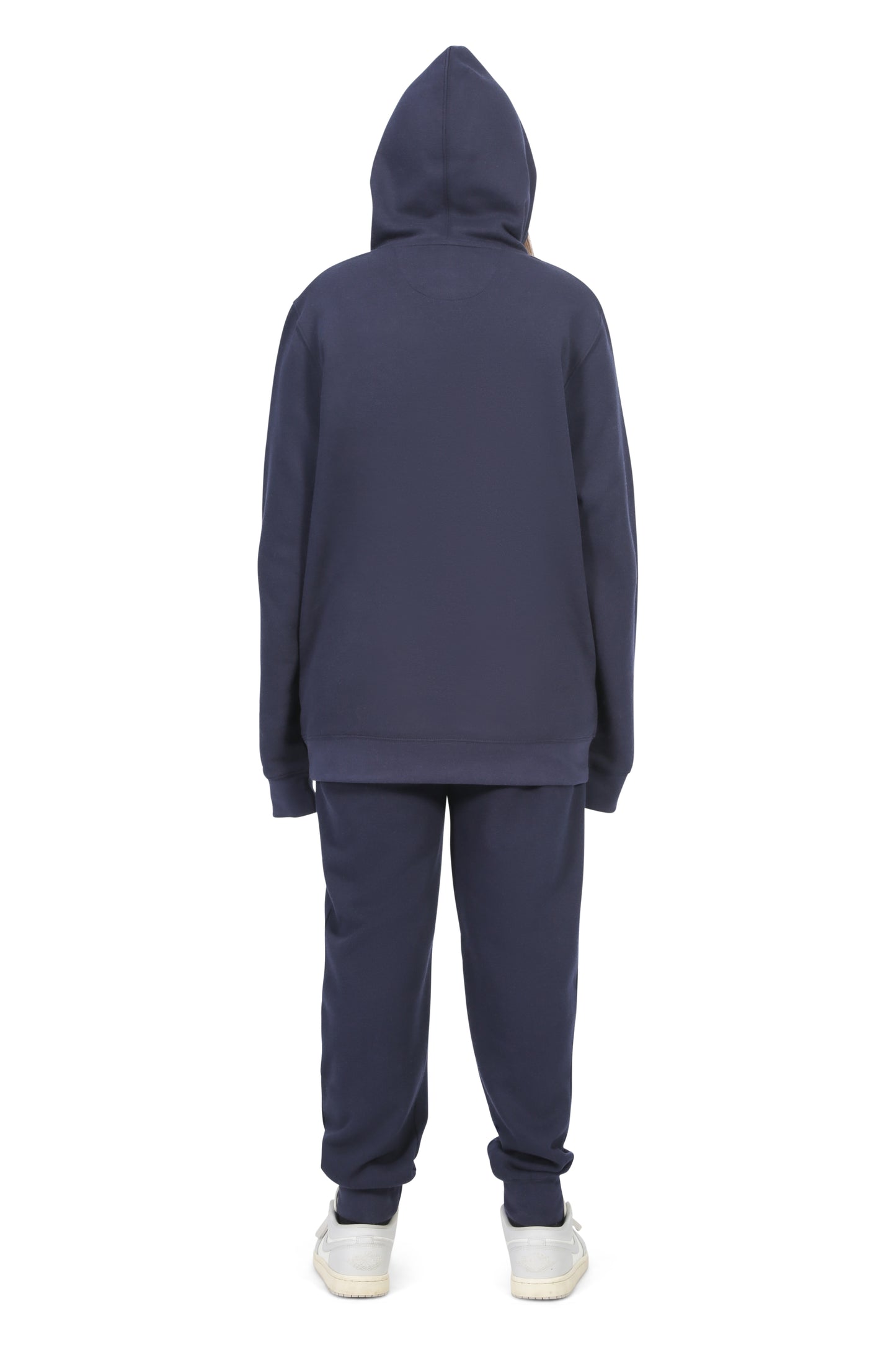 EVERYDAY KIDS All-Season Navy Pullover Hoodie – Warm Fleece Sweatshirt with Hood – Ideal for School, Outdoor Play, or Travel – Girls Hoodie