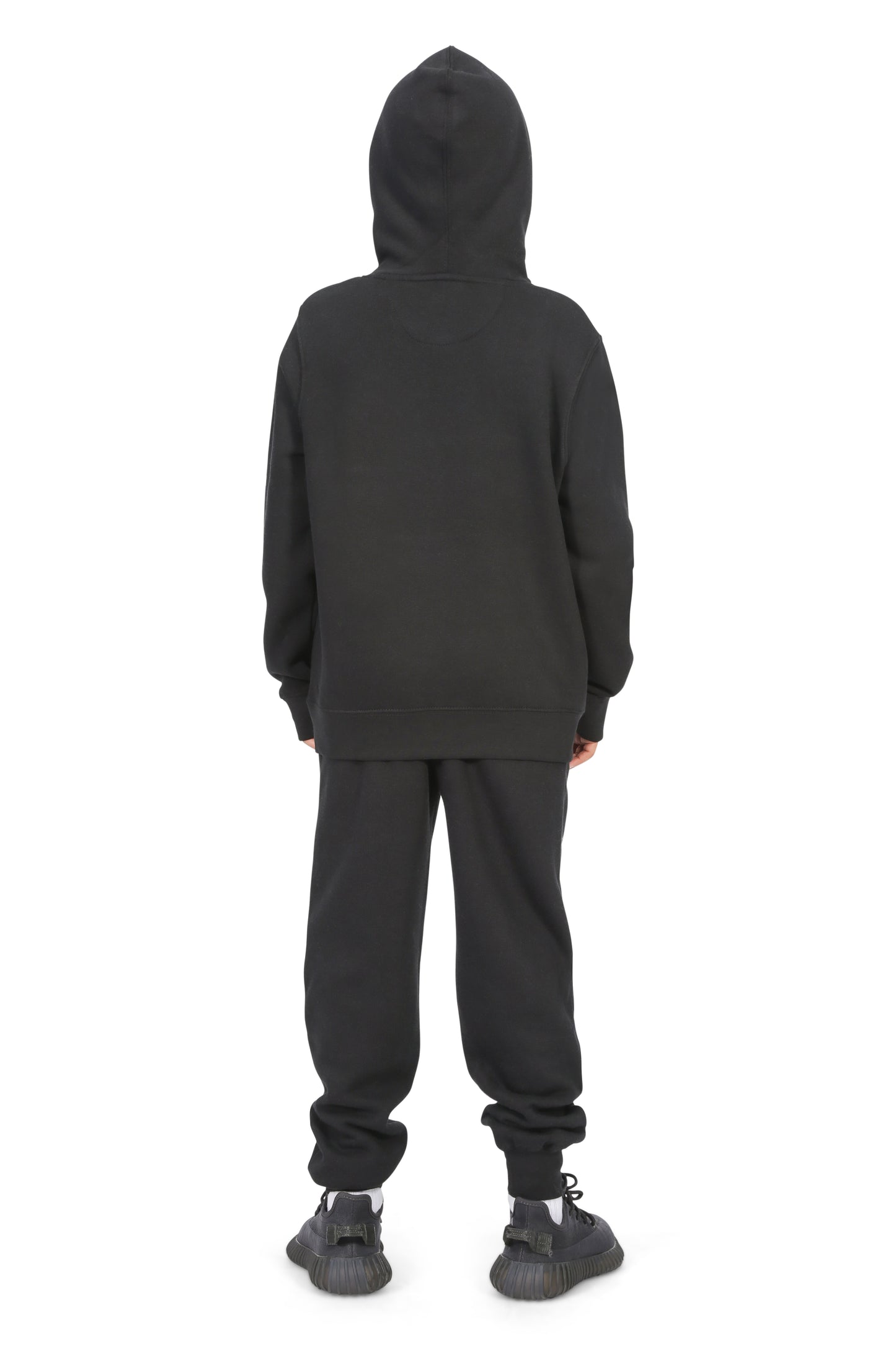 EVERYDAY KIDS All-Season Black Pullover Hoodie – Warm Fleece Sweatshirt with Hood – Ideal for School, Outdoor Play, or Travel – Boys Hoodie