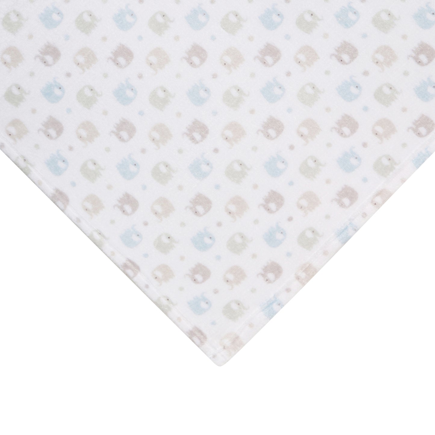 Baby Swaddle Blanket Wrap for Boys - Blue Elephant