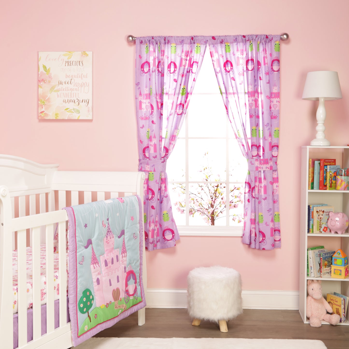 Crib Bedding Window Valance