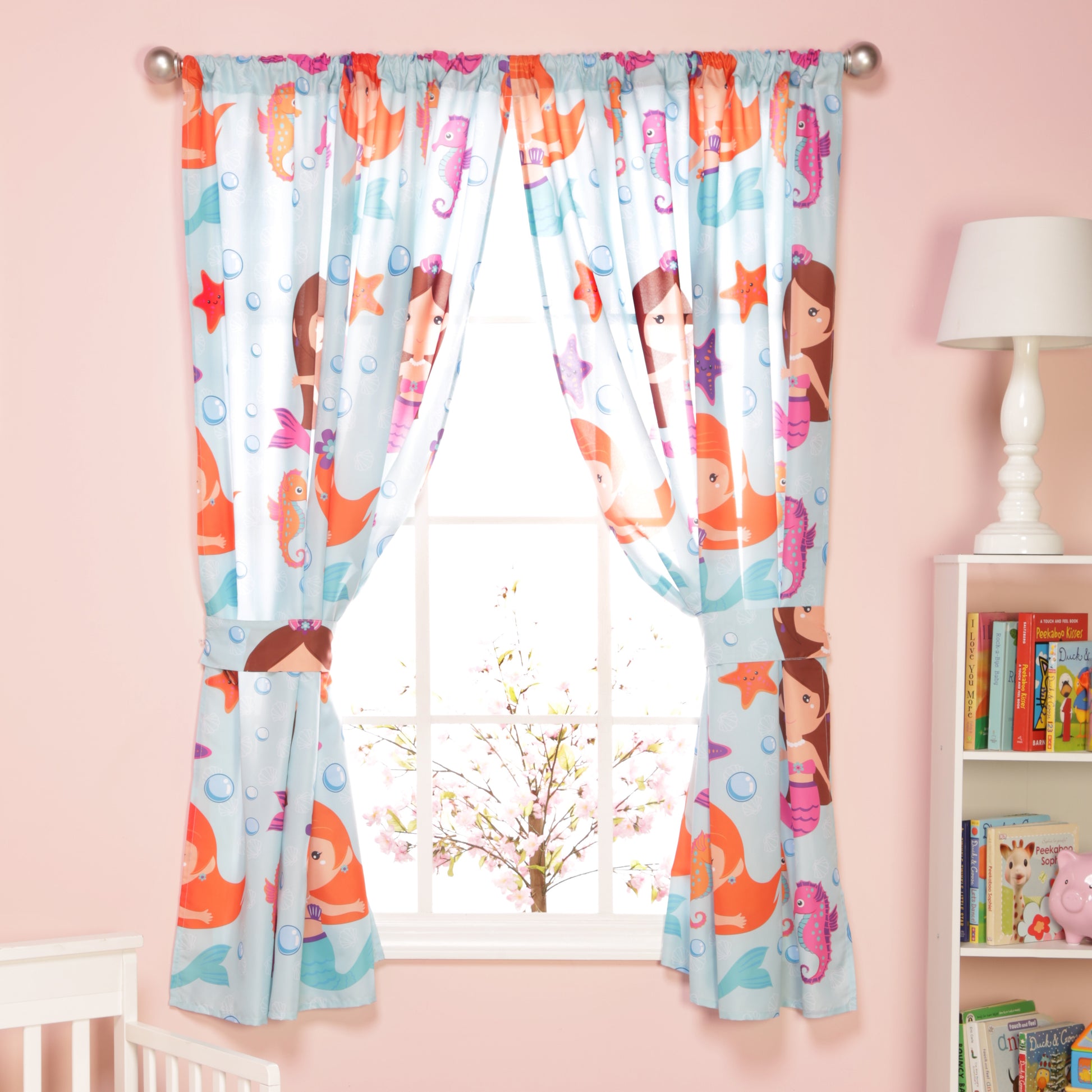 Crib Bedding Window Drapes