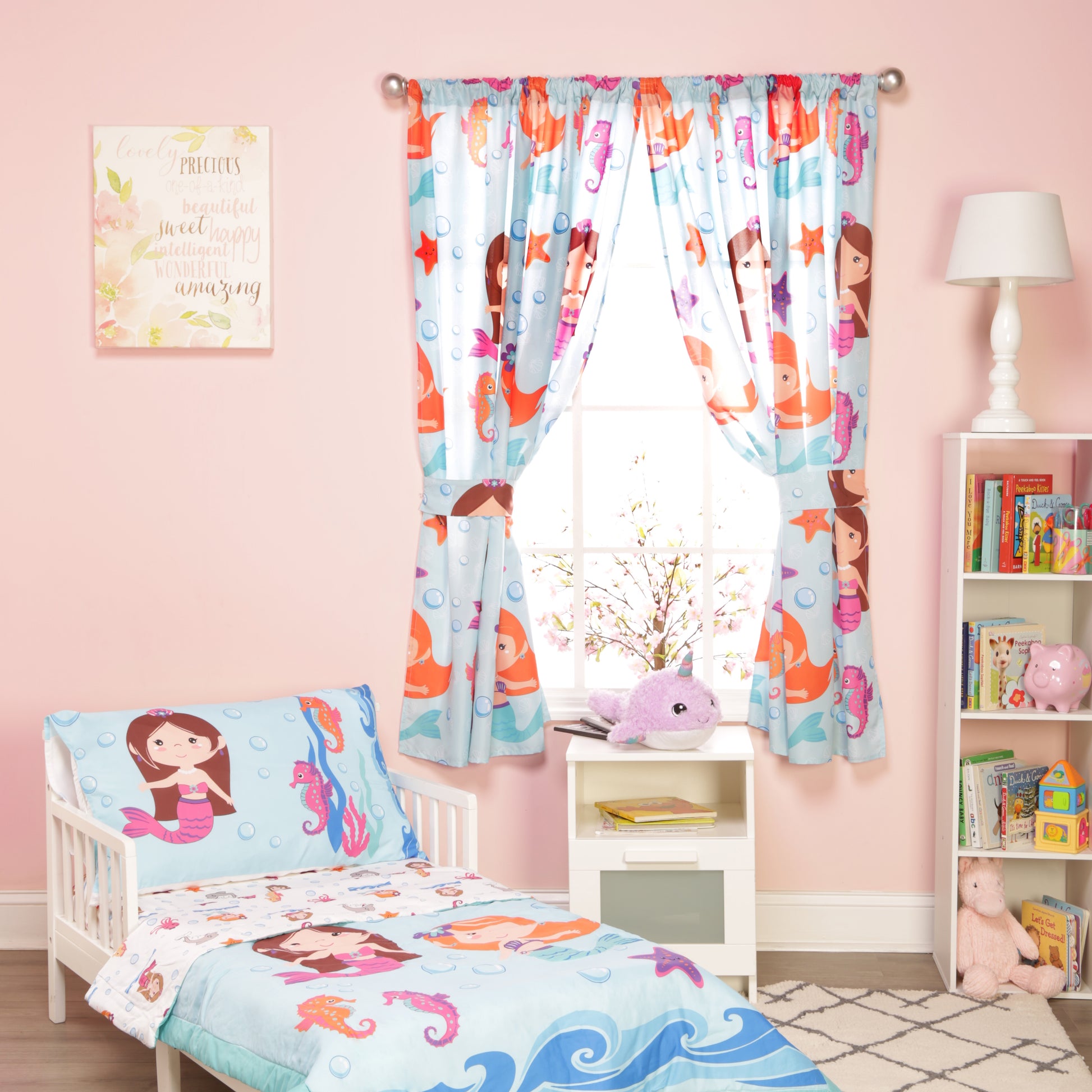 Crib Bedding Window Drapes