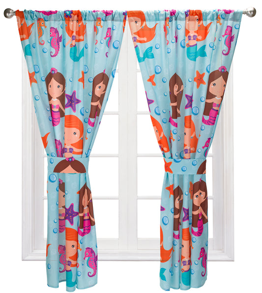 Crib Bedding Window Drapes