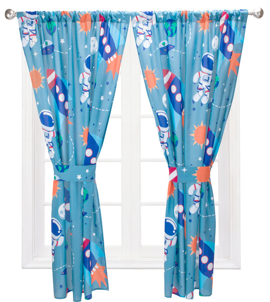 Outer Space Adventures Drapes