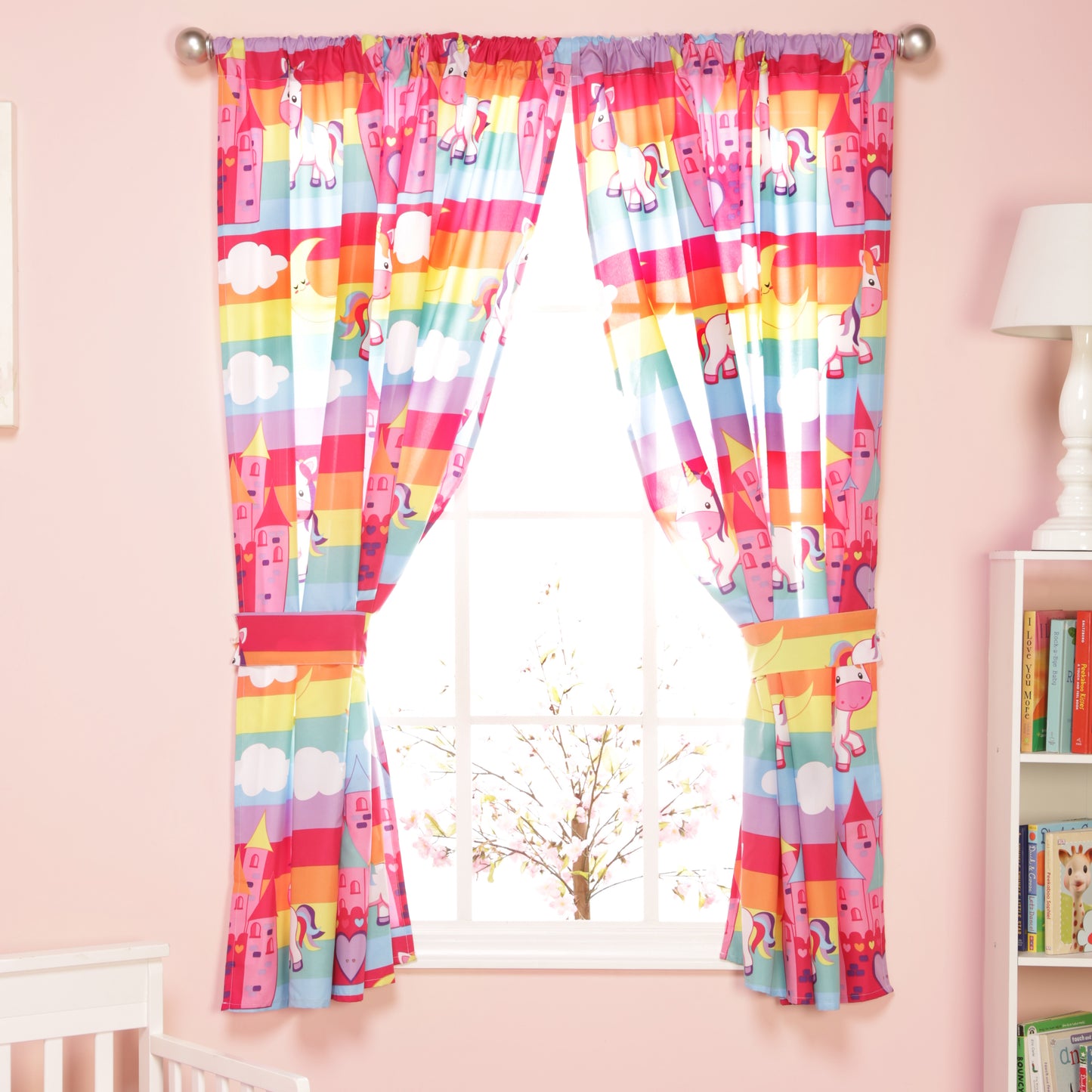 Crib Bedding Window Drapes