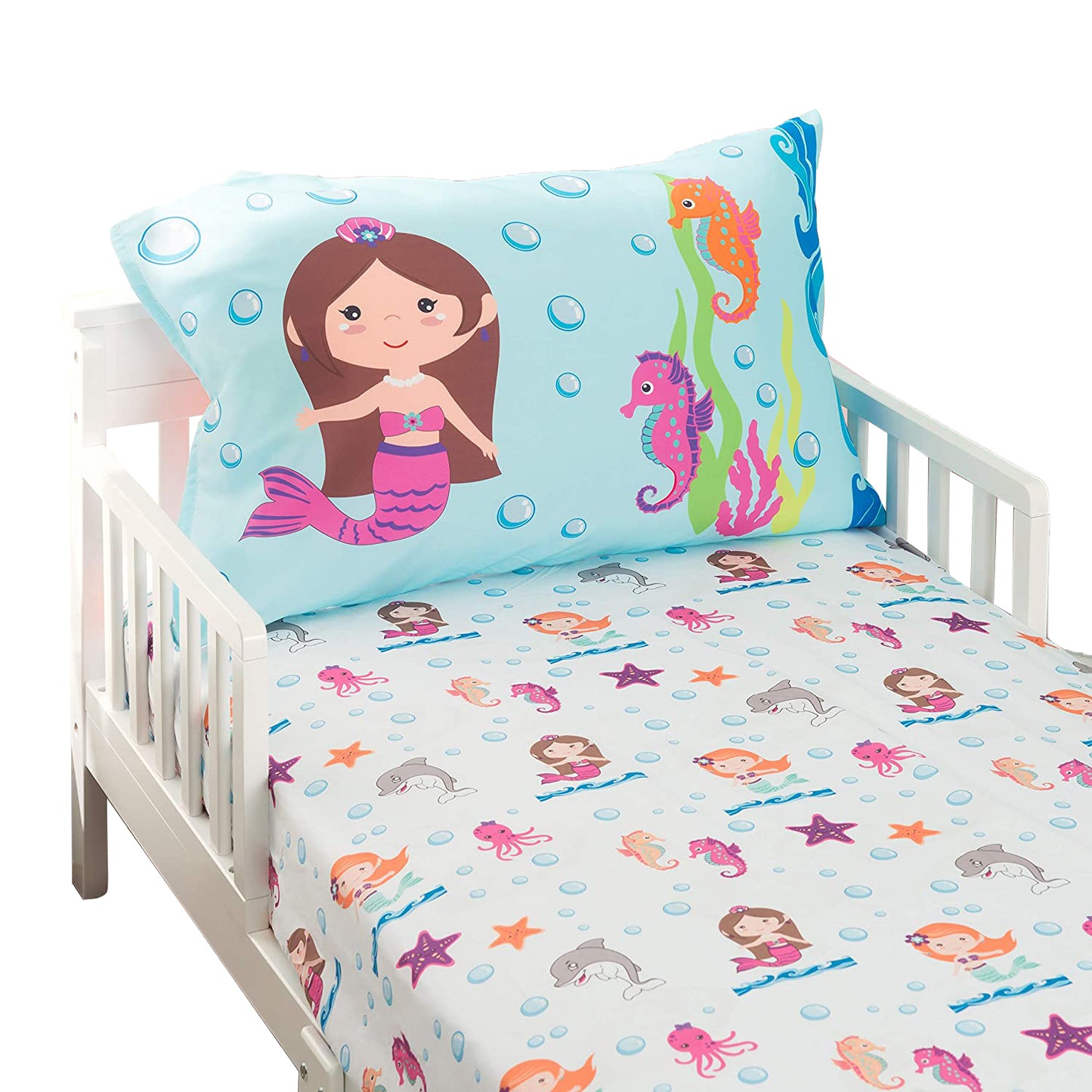 Undersea Mermaids Adventures Toddler Sheet Set