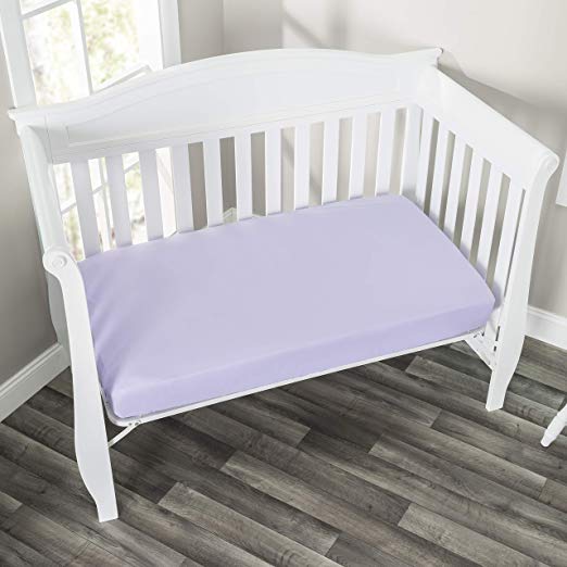 Princess/Lavender 2-Pack Fitted Crib Sheet lavender