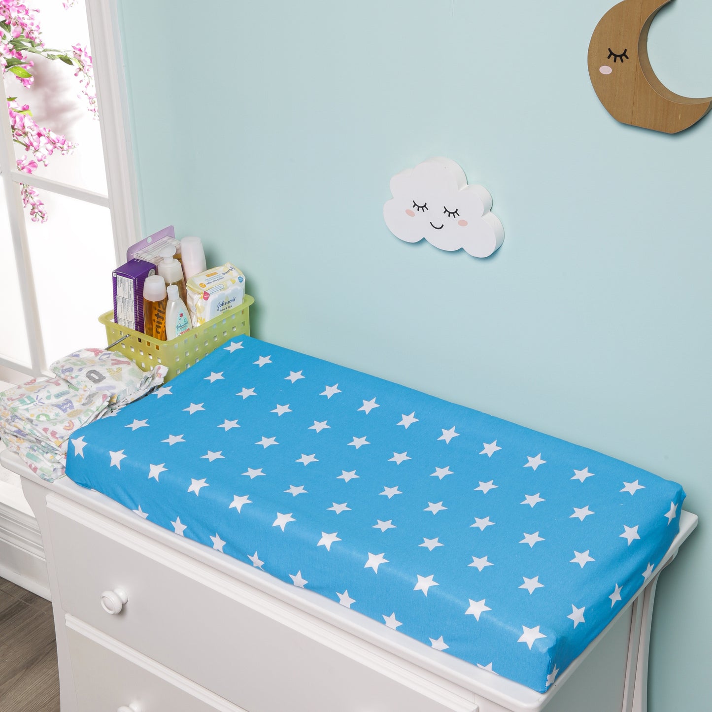 Changing Pad Cover, Cotton Changing Pad Cover